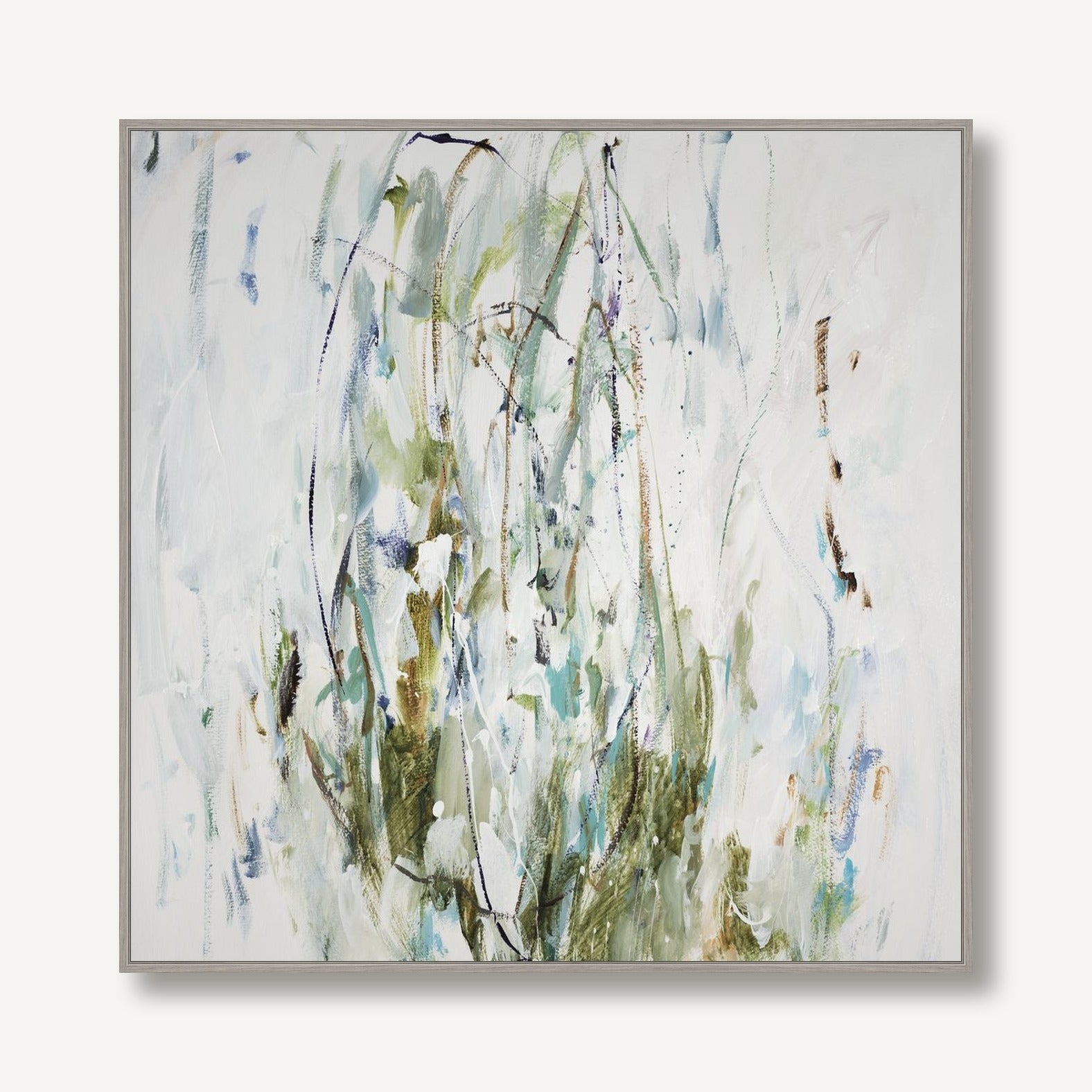 Aquatic Vines 2 framed