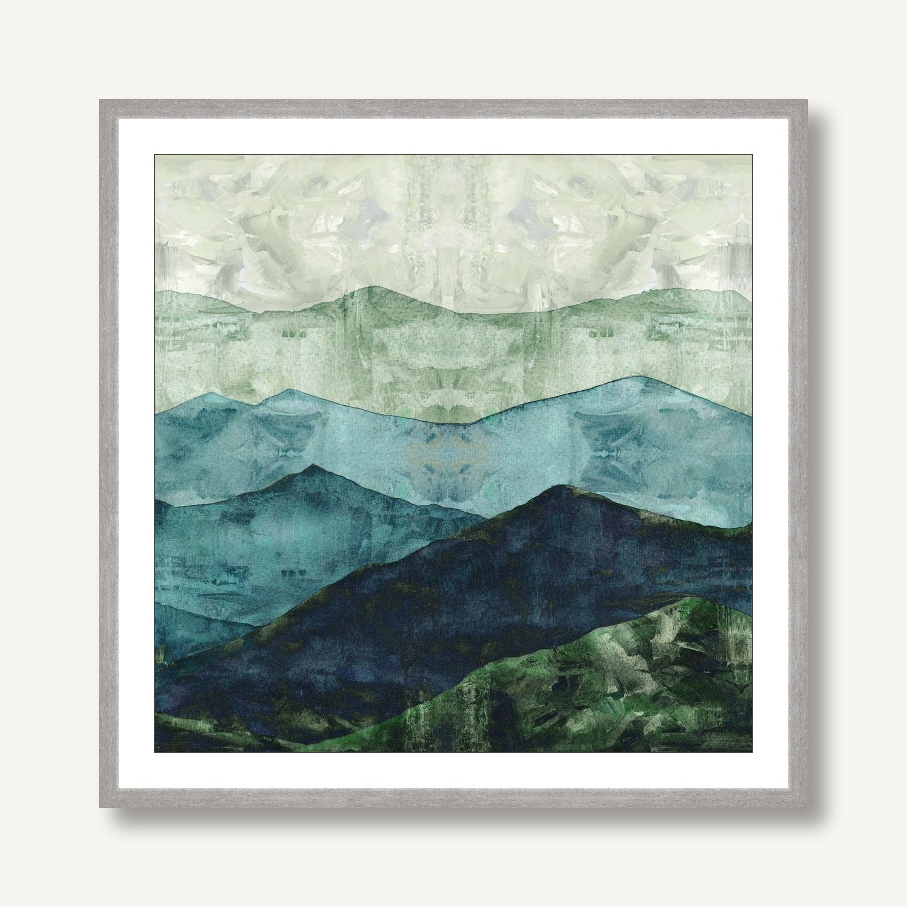Blue Sierra 1 framed