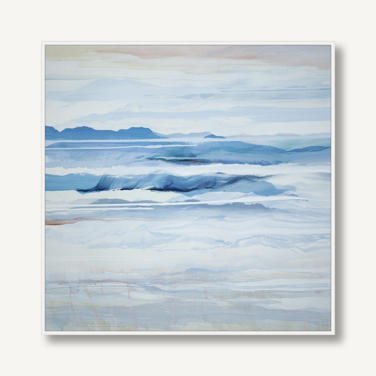 Cloudy Seas 1 framed