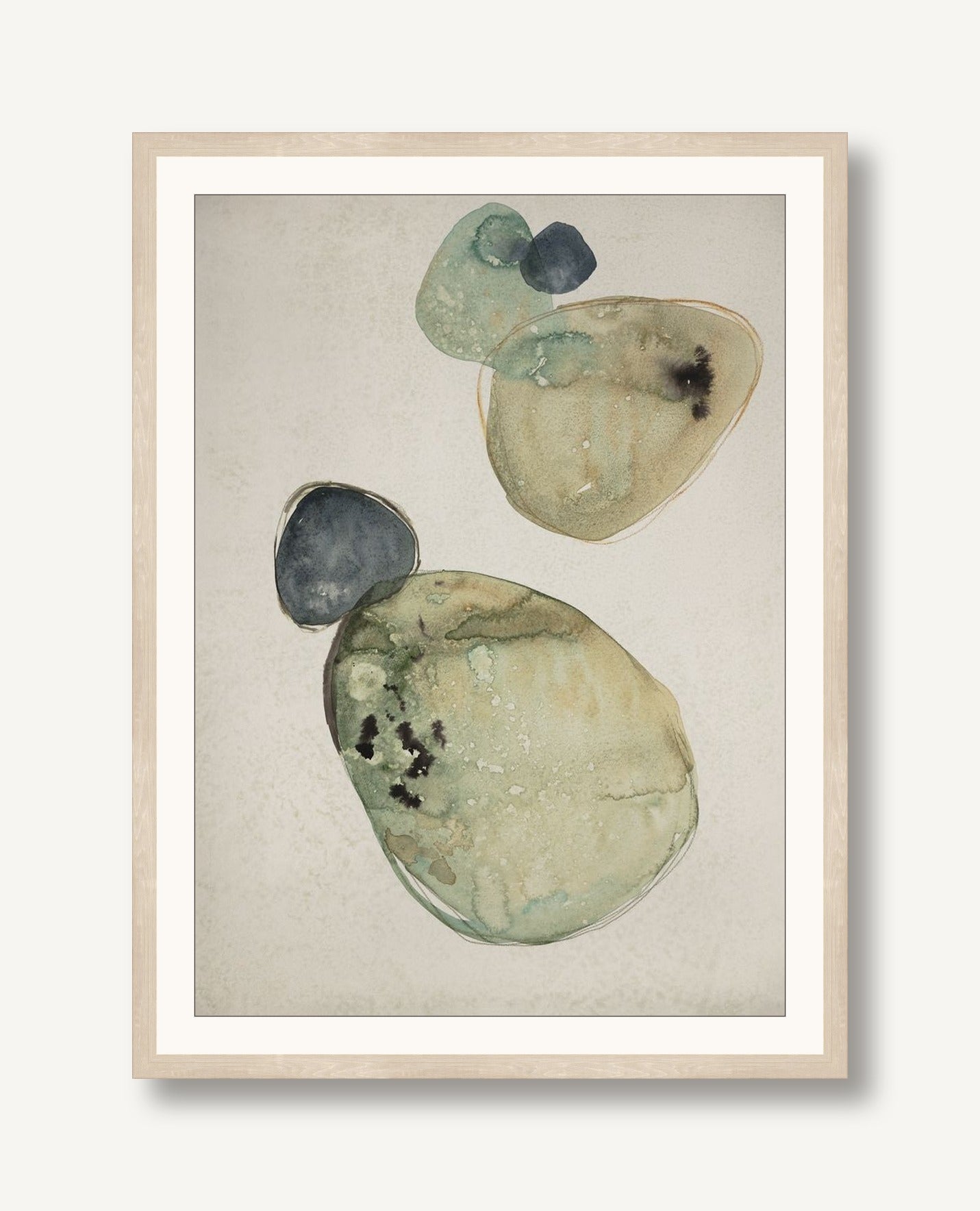 Earthen Gems 1 framed