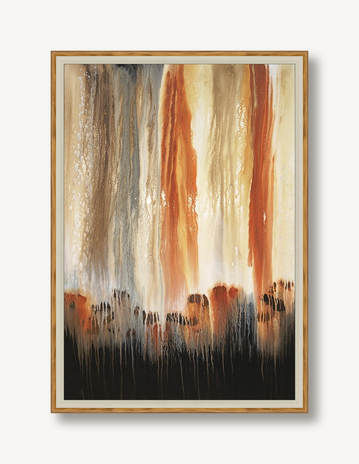Fall and Flow 1 framed