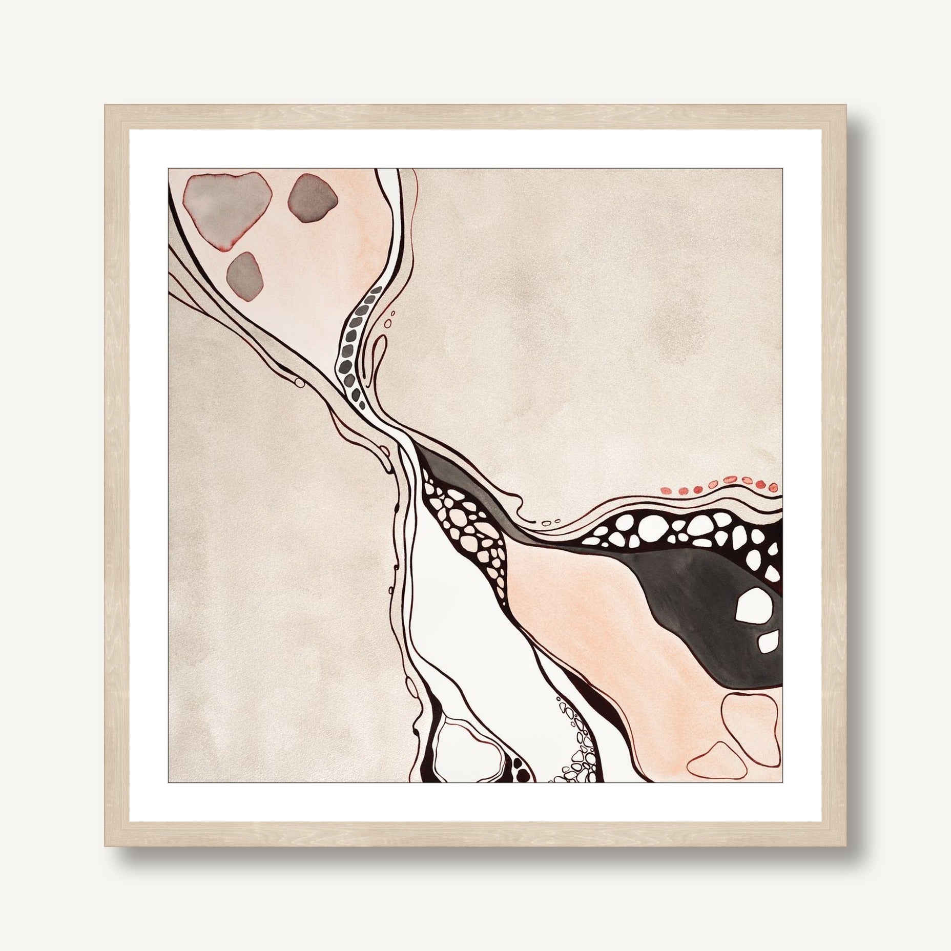 Tidal Dance 2 framed