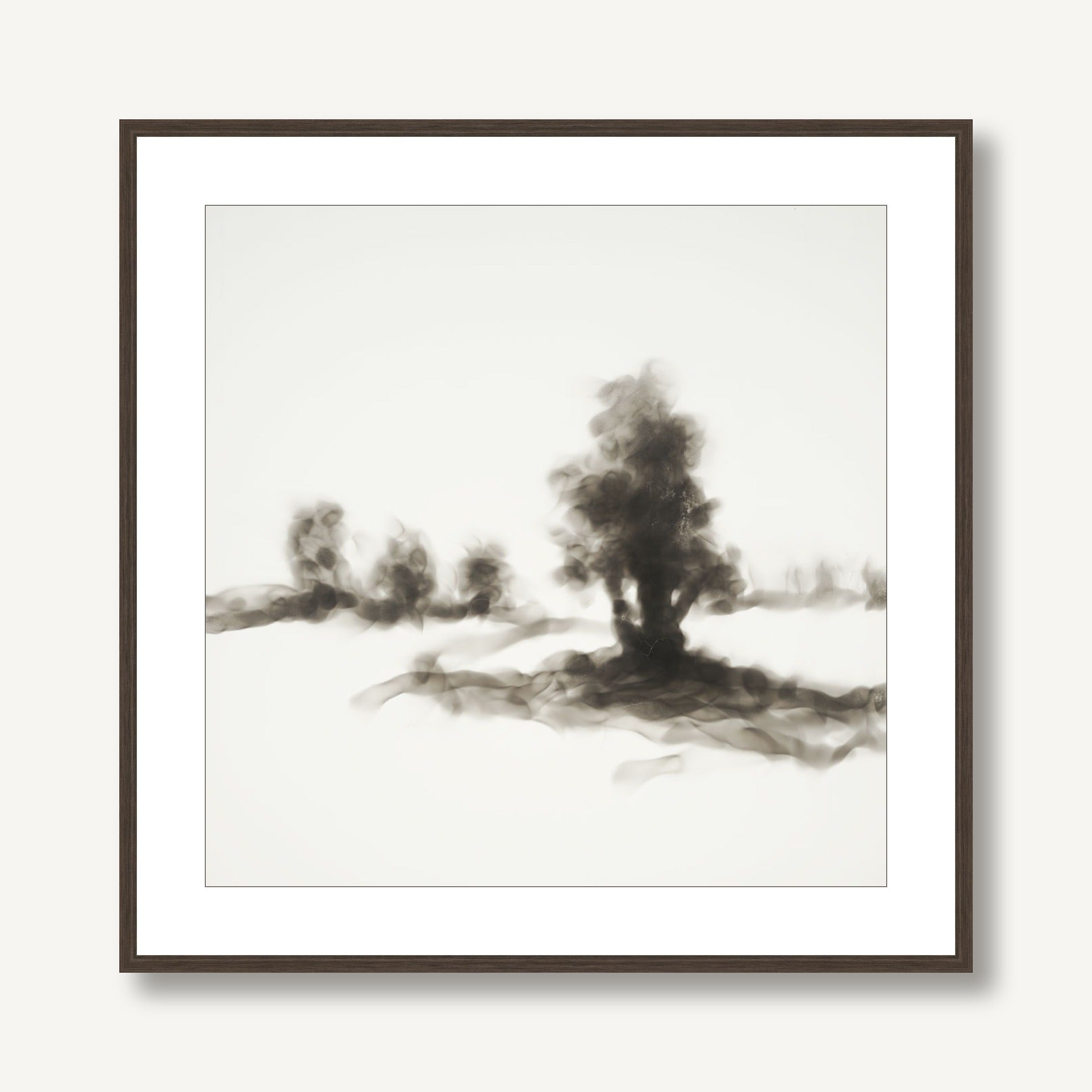 Through The Haze 1 framed