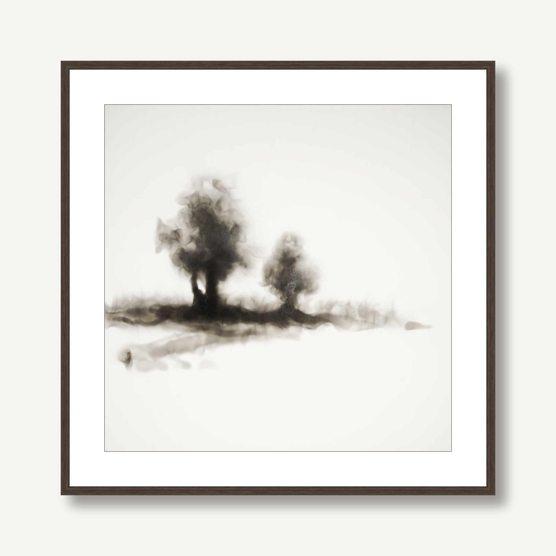 Through The Haze 2 framed