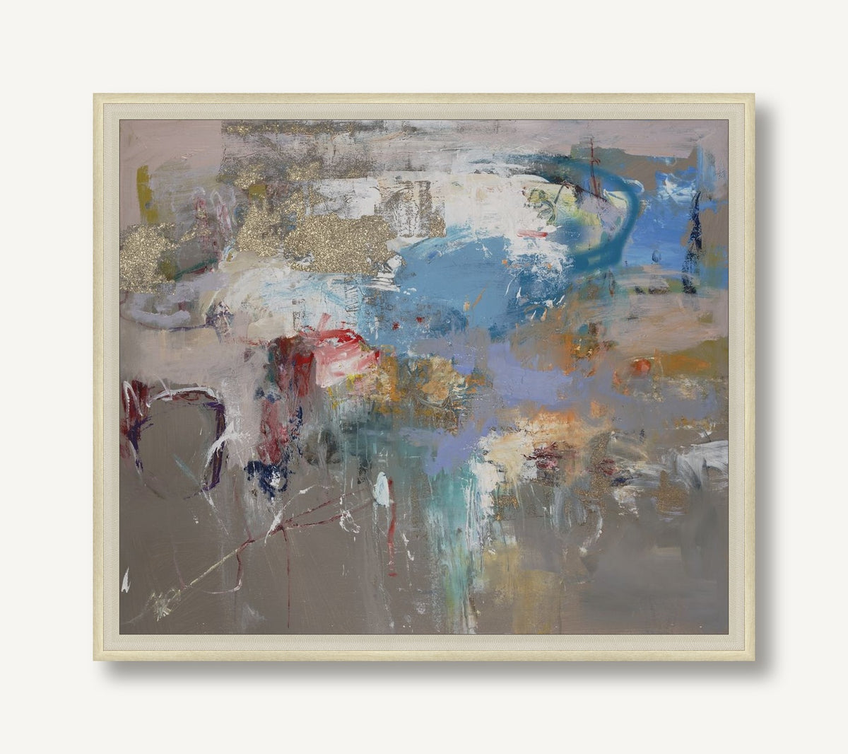Iridescent Mirage 1 framed