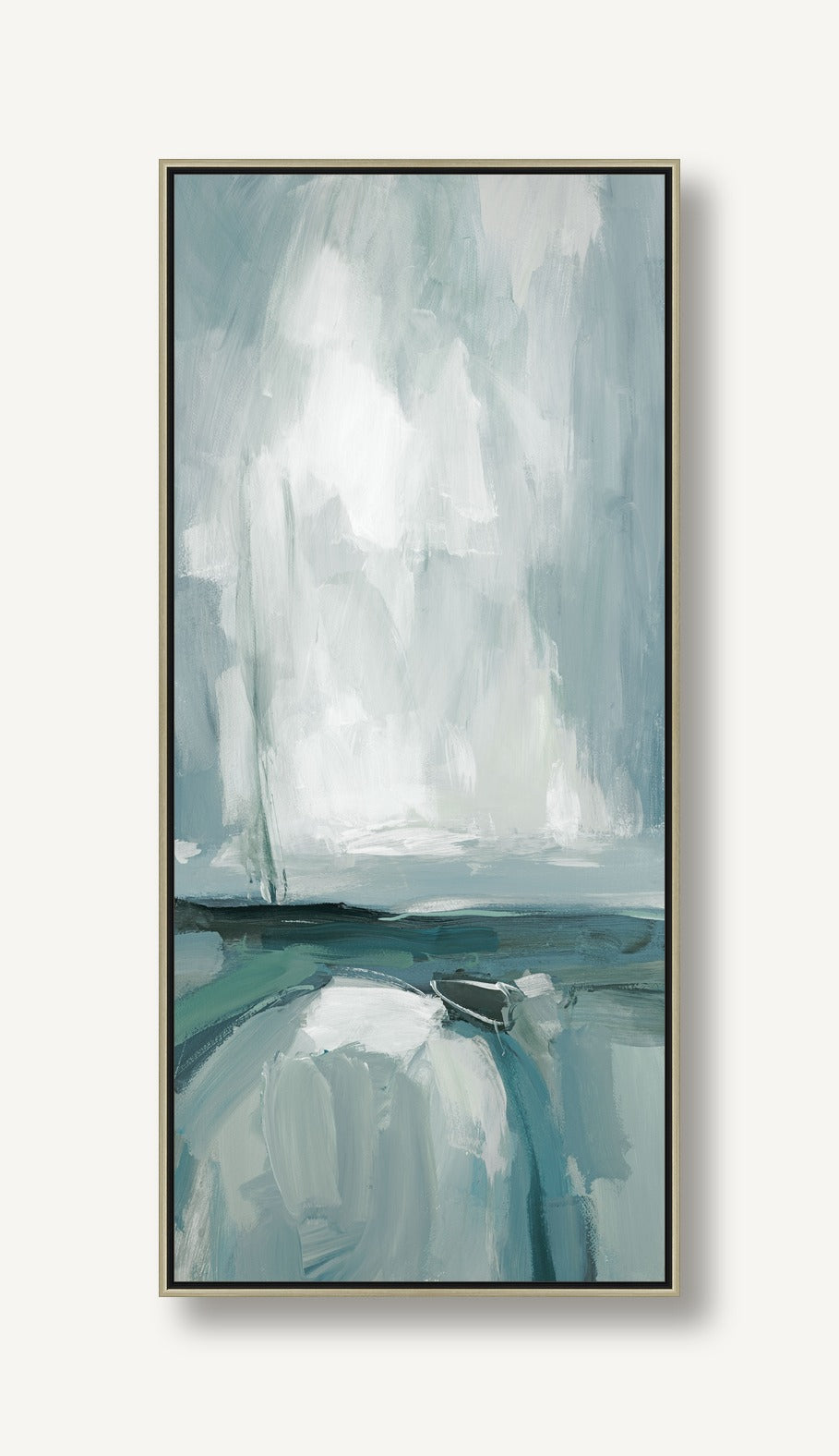Strokes of Viridian 2 framed
