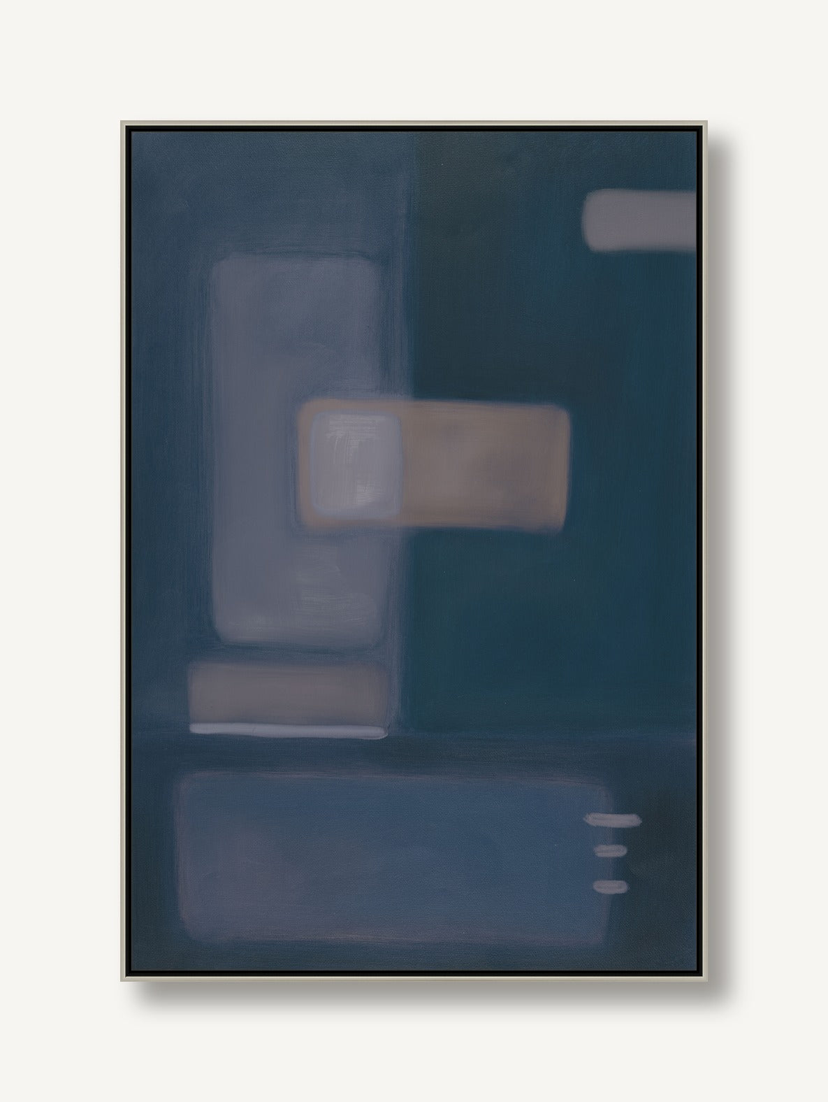 The Wamest Blue 2 framed