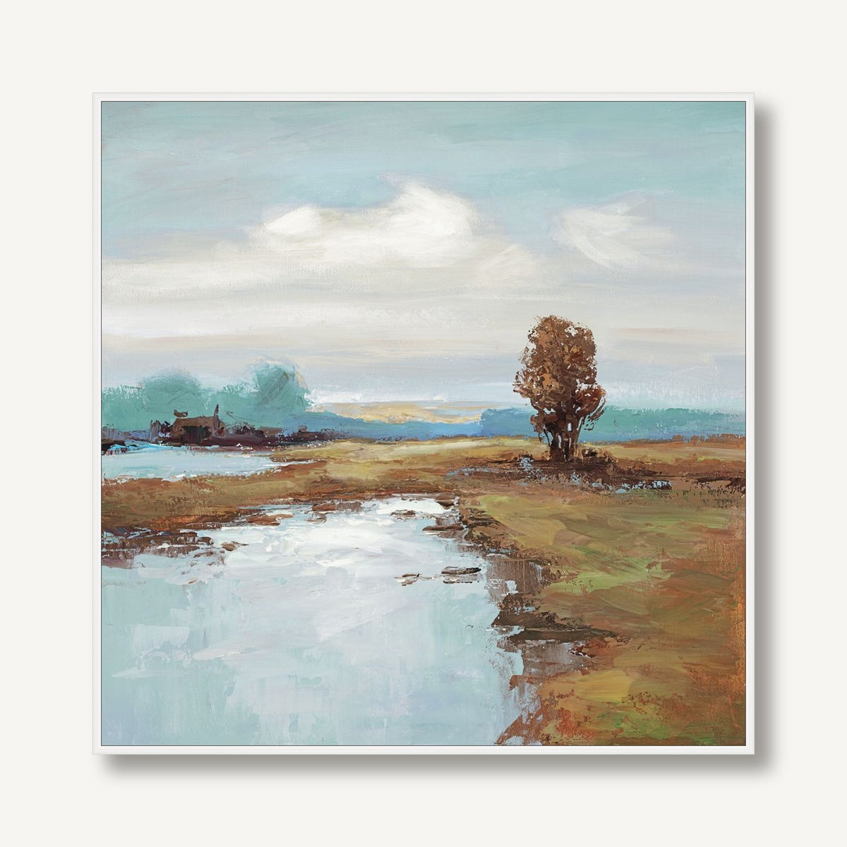 Afternoon Shore Dream 1 framed