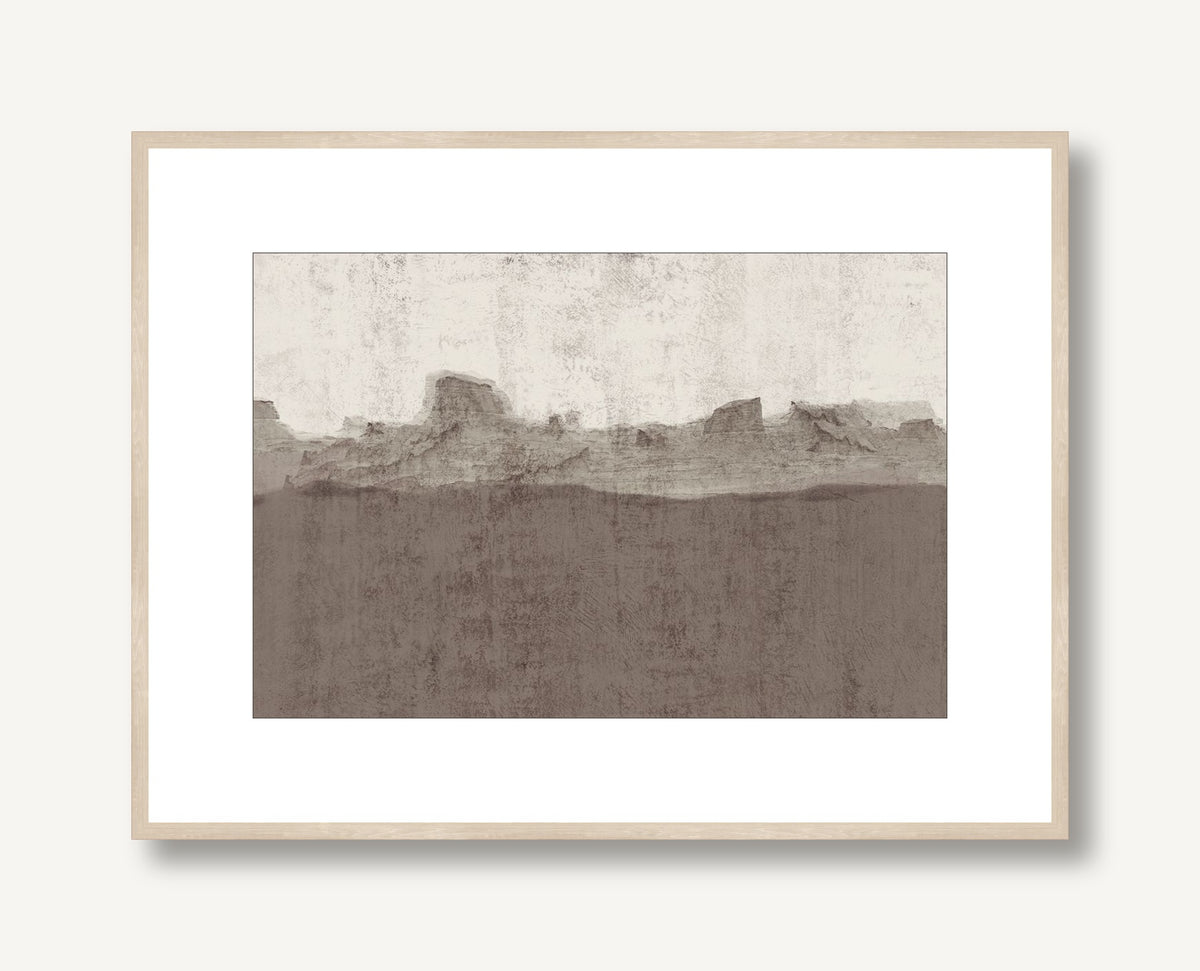 Desert Walls 3 framed