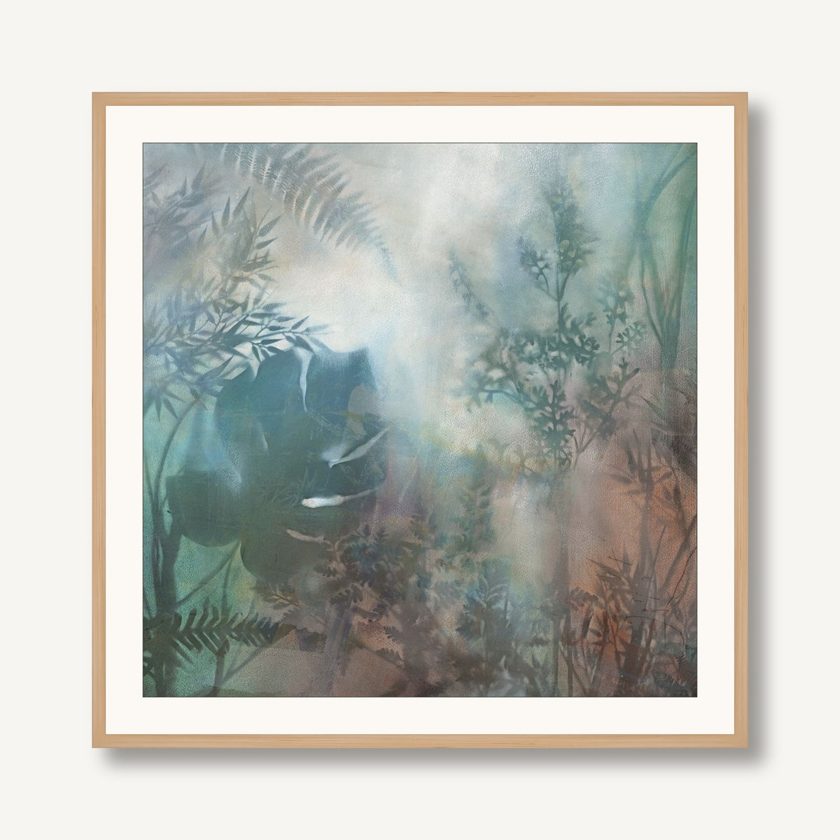 Seraphic Flora 2 framed