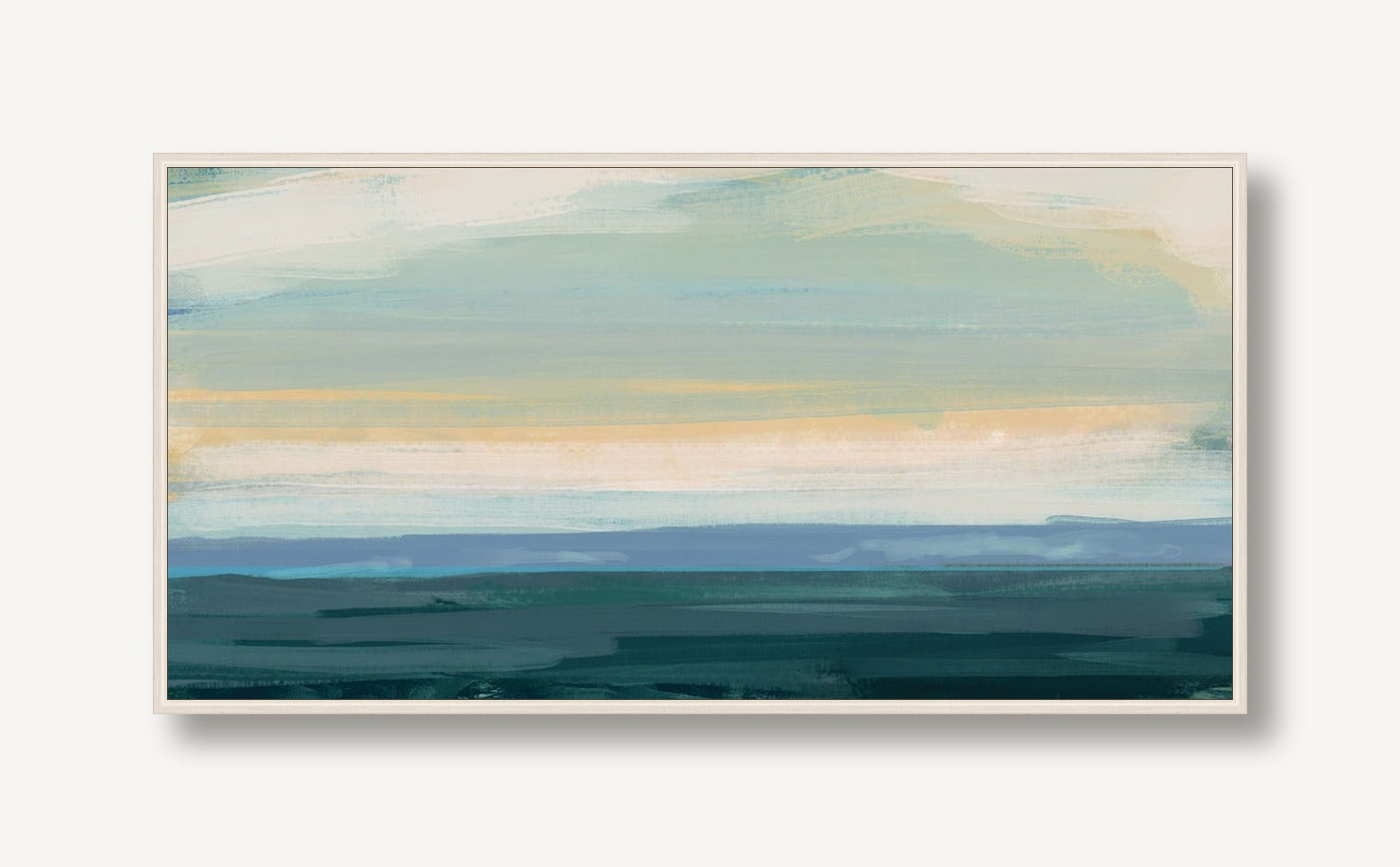 Tangerine Sky 1 framed
