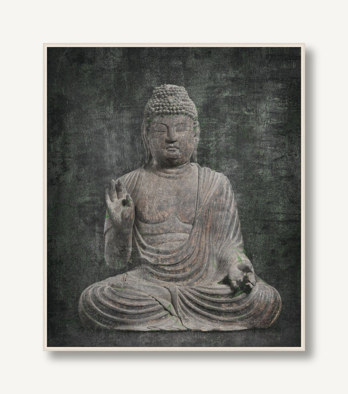 Buddha 2 framed