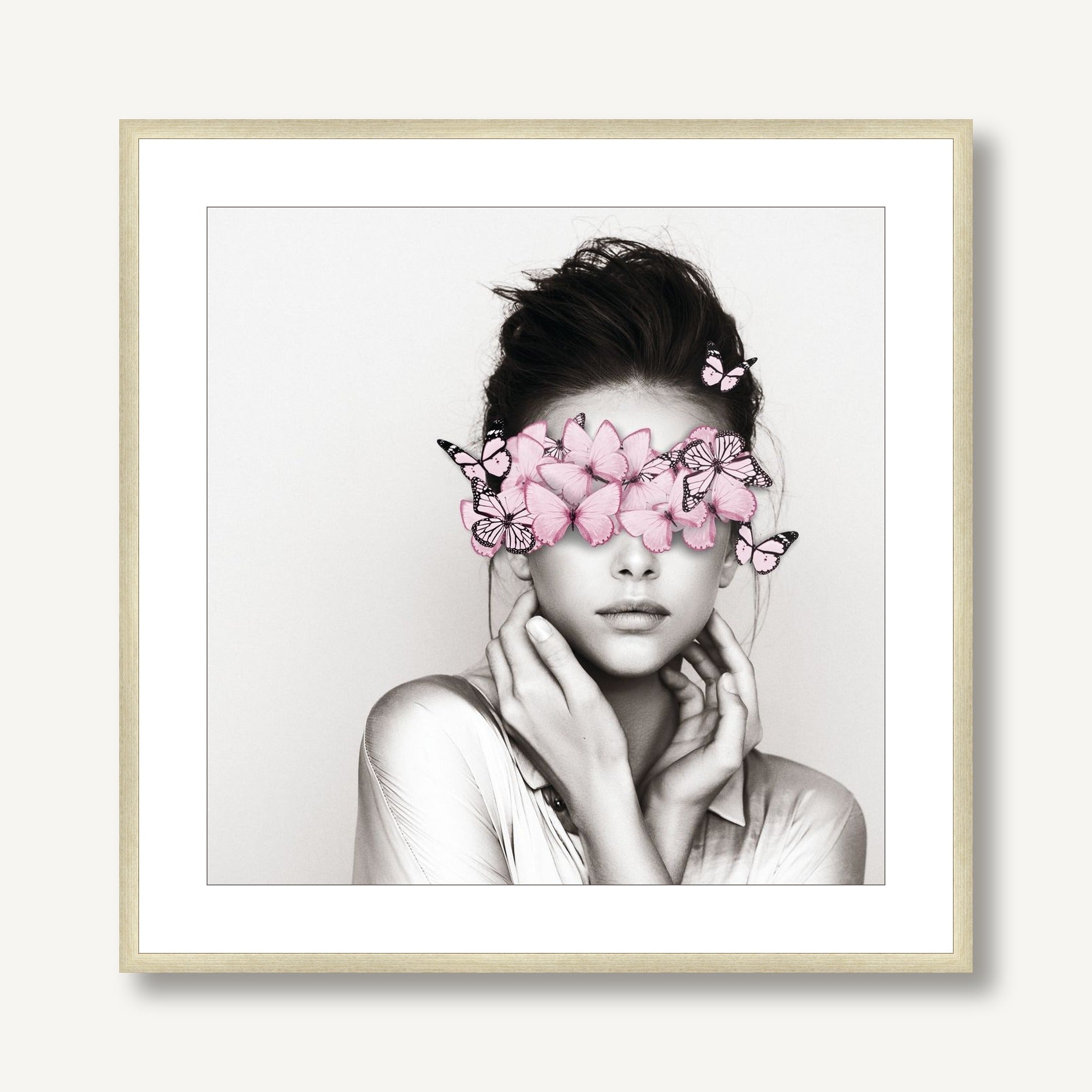 Butterfly Haze 1 framed