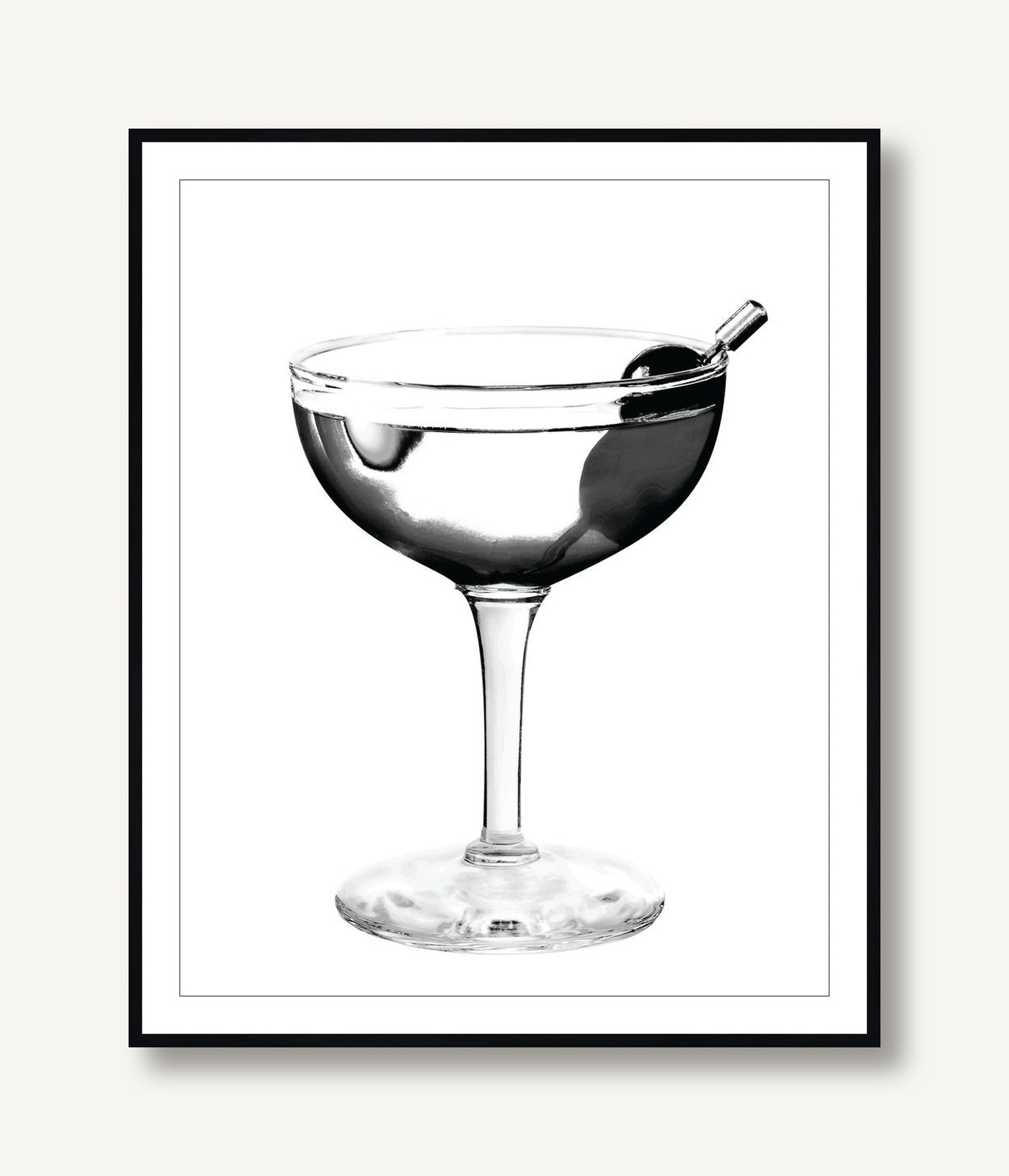 Cocktail Series 5 framed