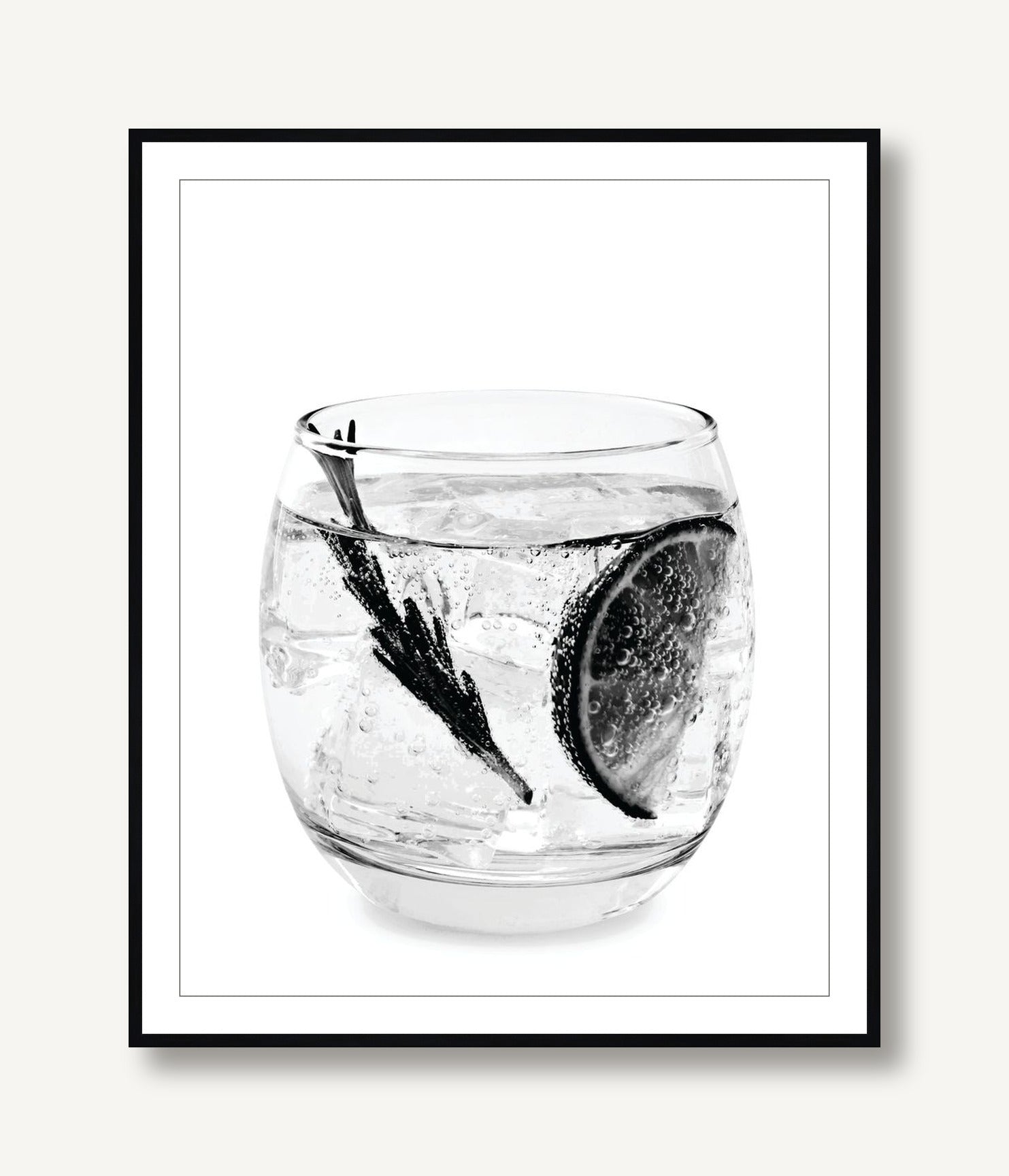 Cocktail Series 6 framed