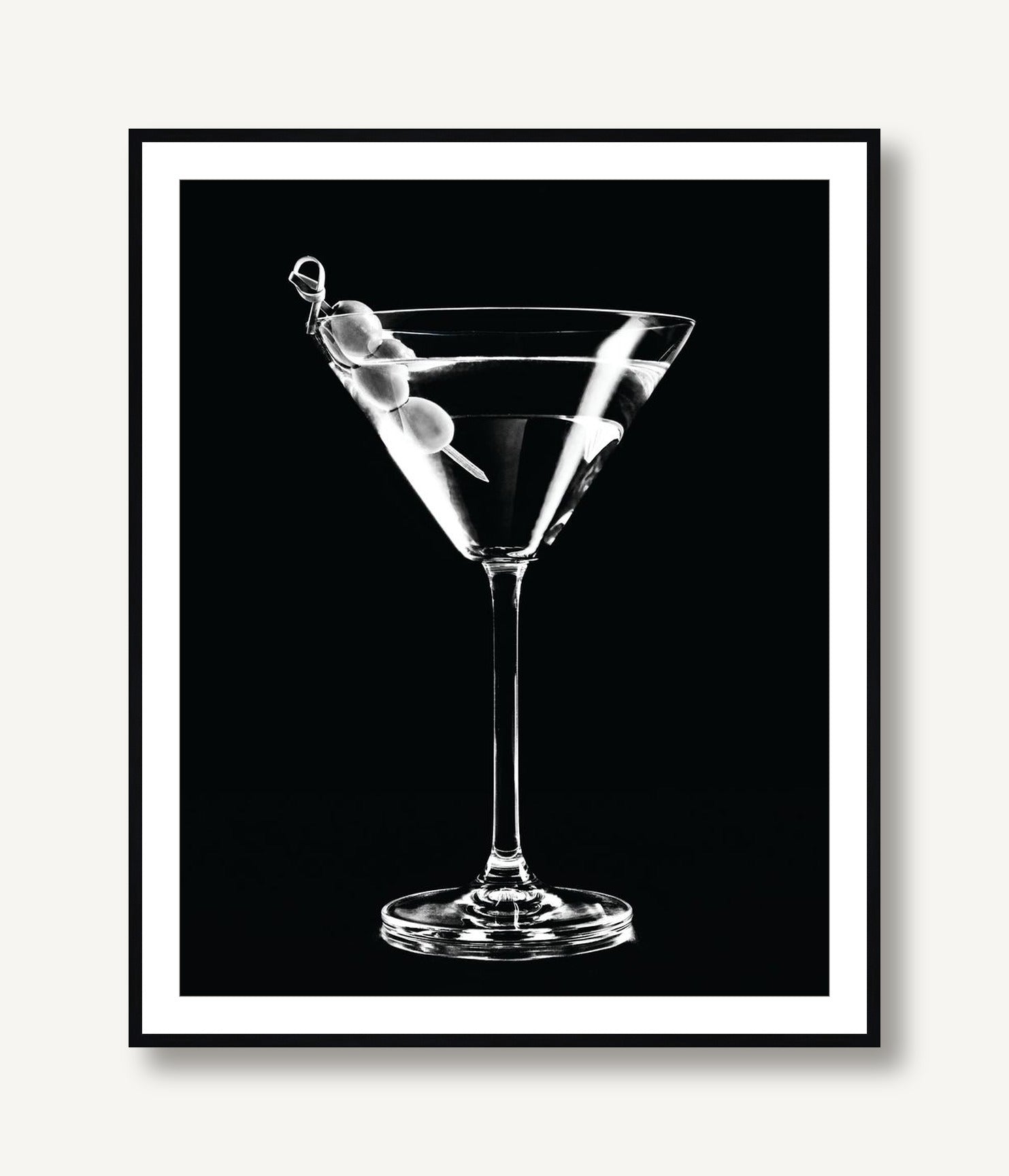 Cocktail Series 9 framed