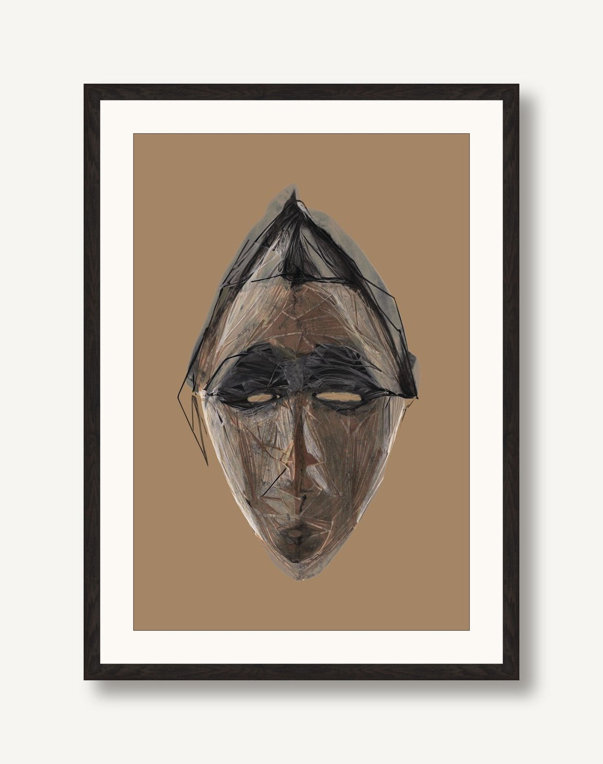 Modern Portraits 1 framed