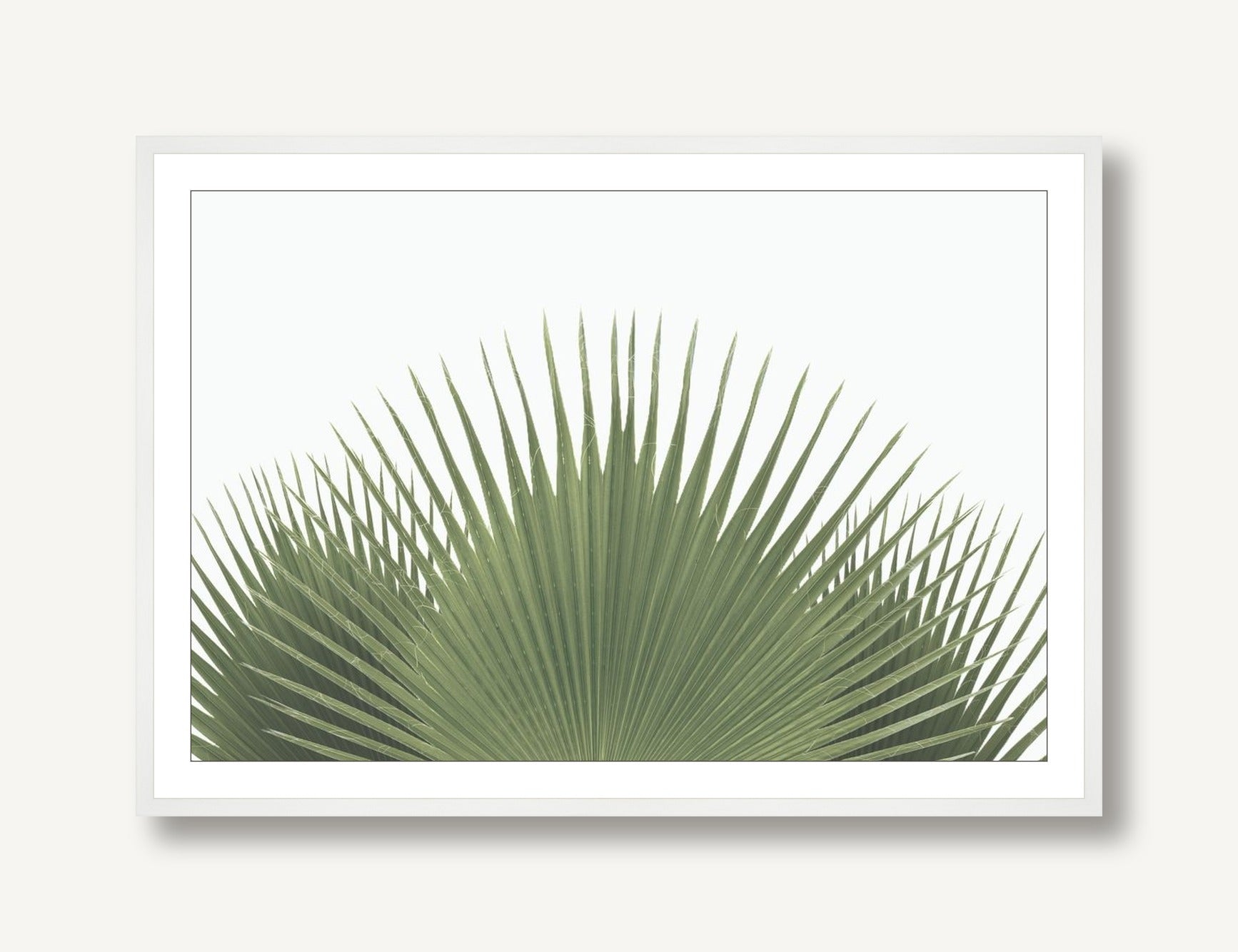 Tropical Leaves 2 framed