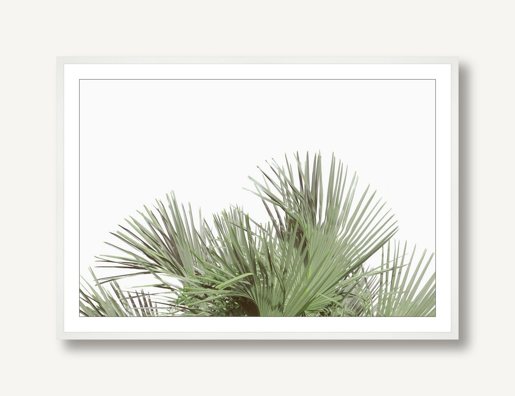 Tropical Leaves 5 framed