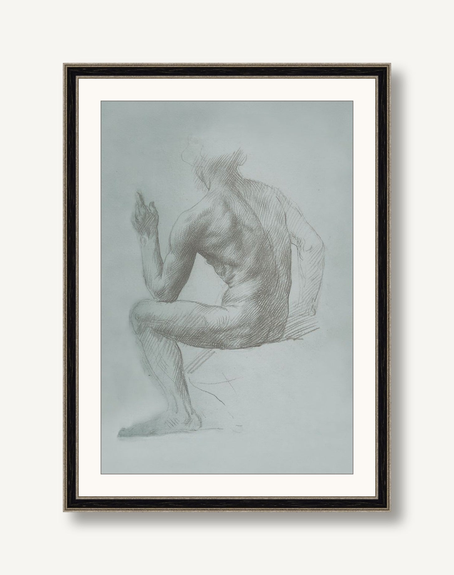 Figure Study 2 framed