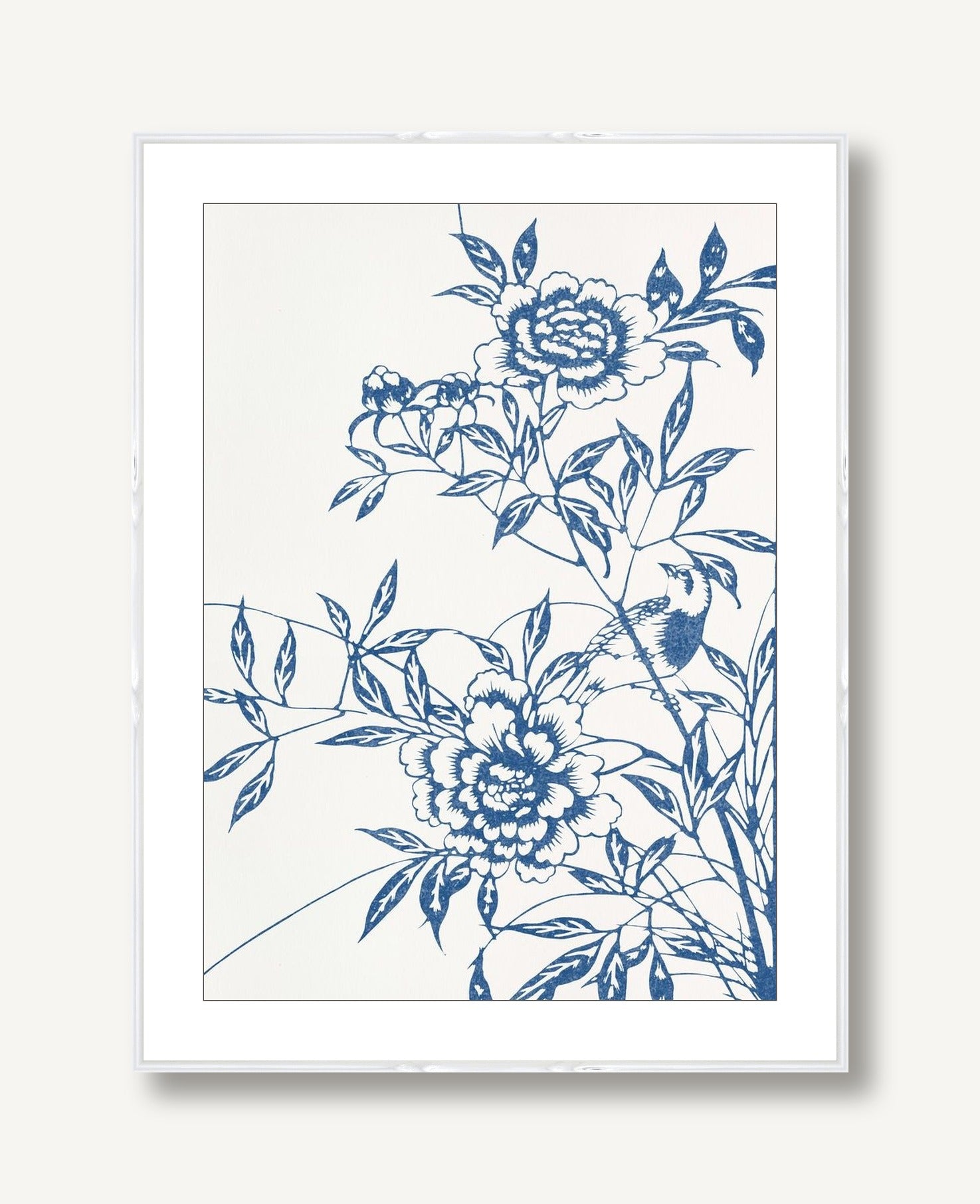 Porcelain Patterns 4 framed