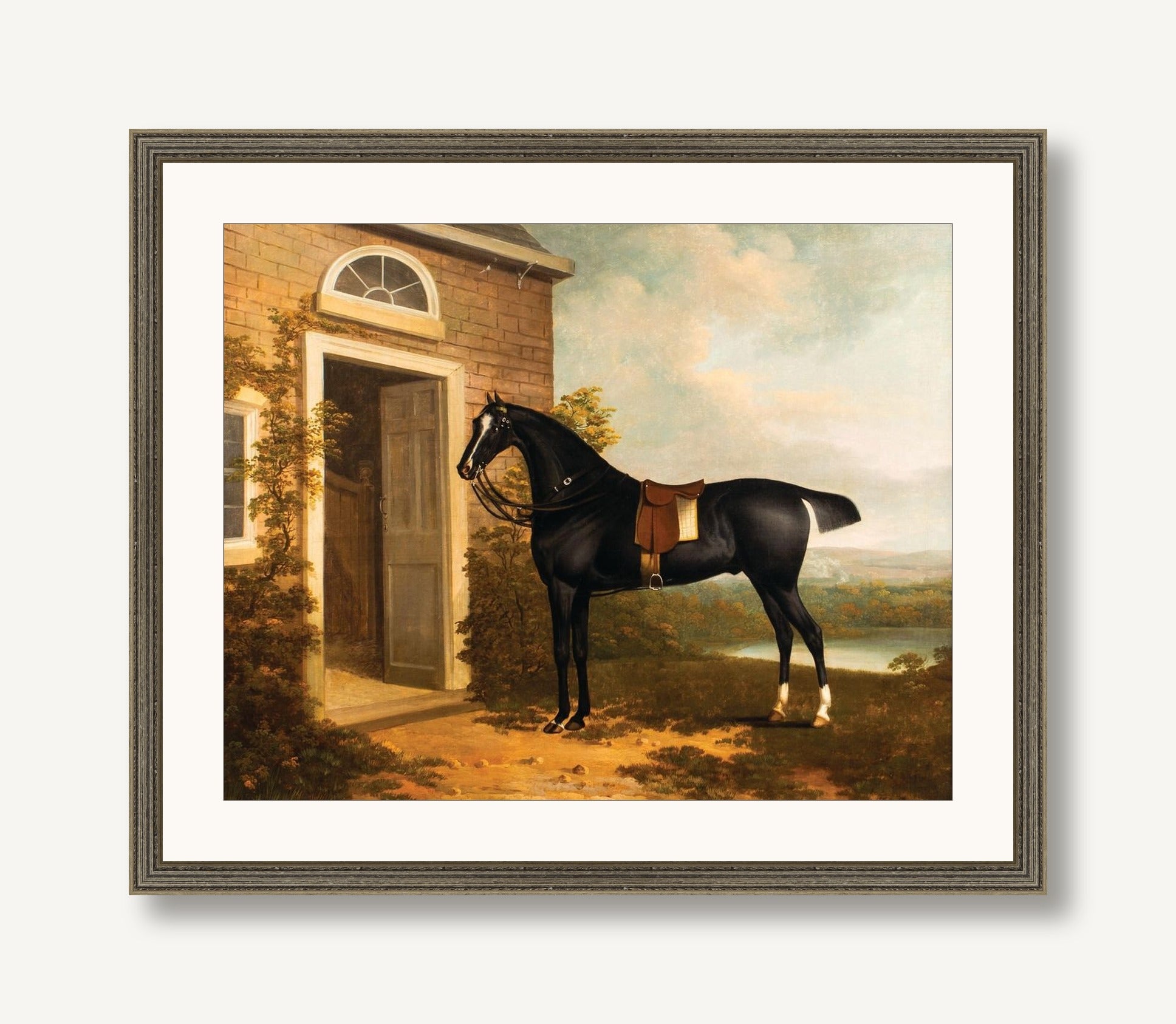 Riding Retreat 3 framed