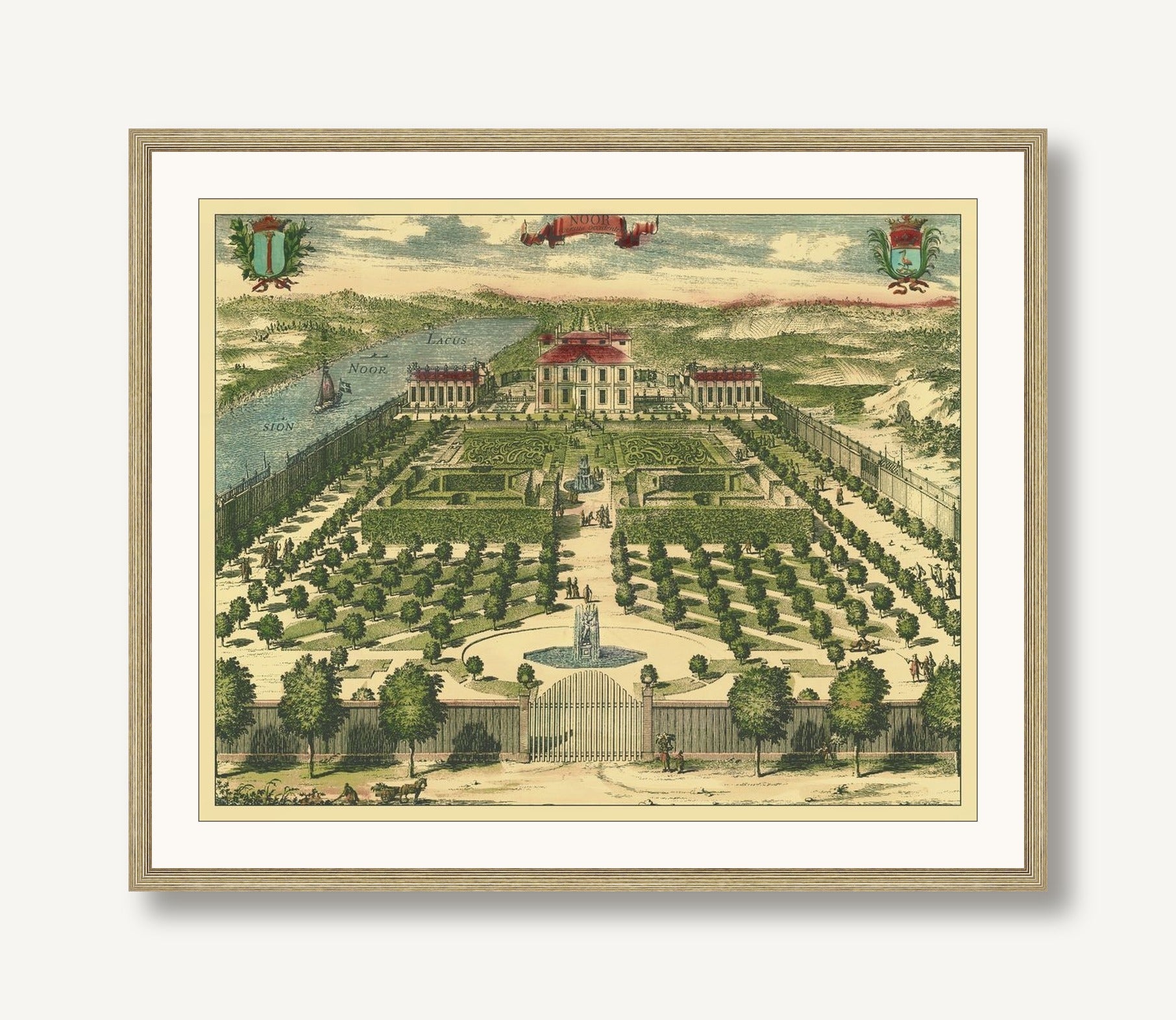 Verdant Visions 2 framed