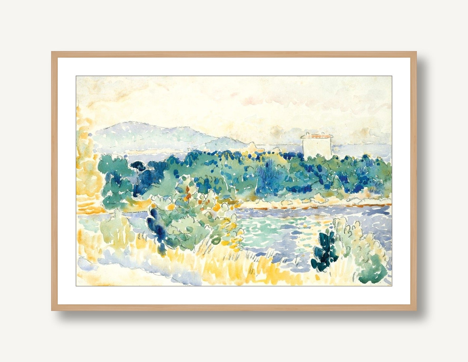 Warm Days 4 framed