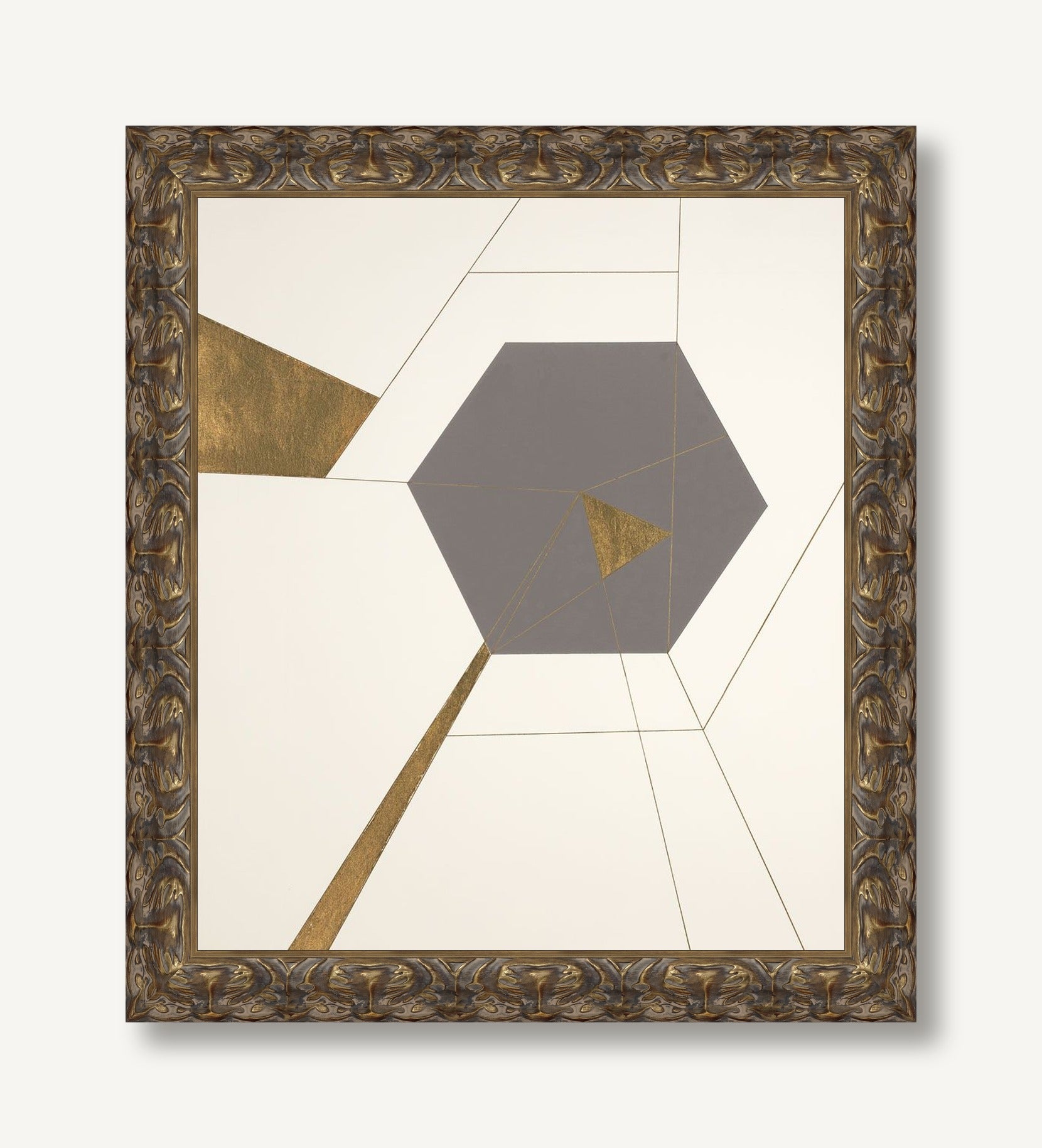 An Equilateral Appeal Gray 3 framed