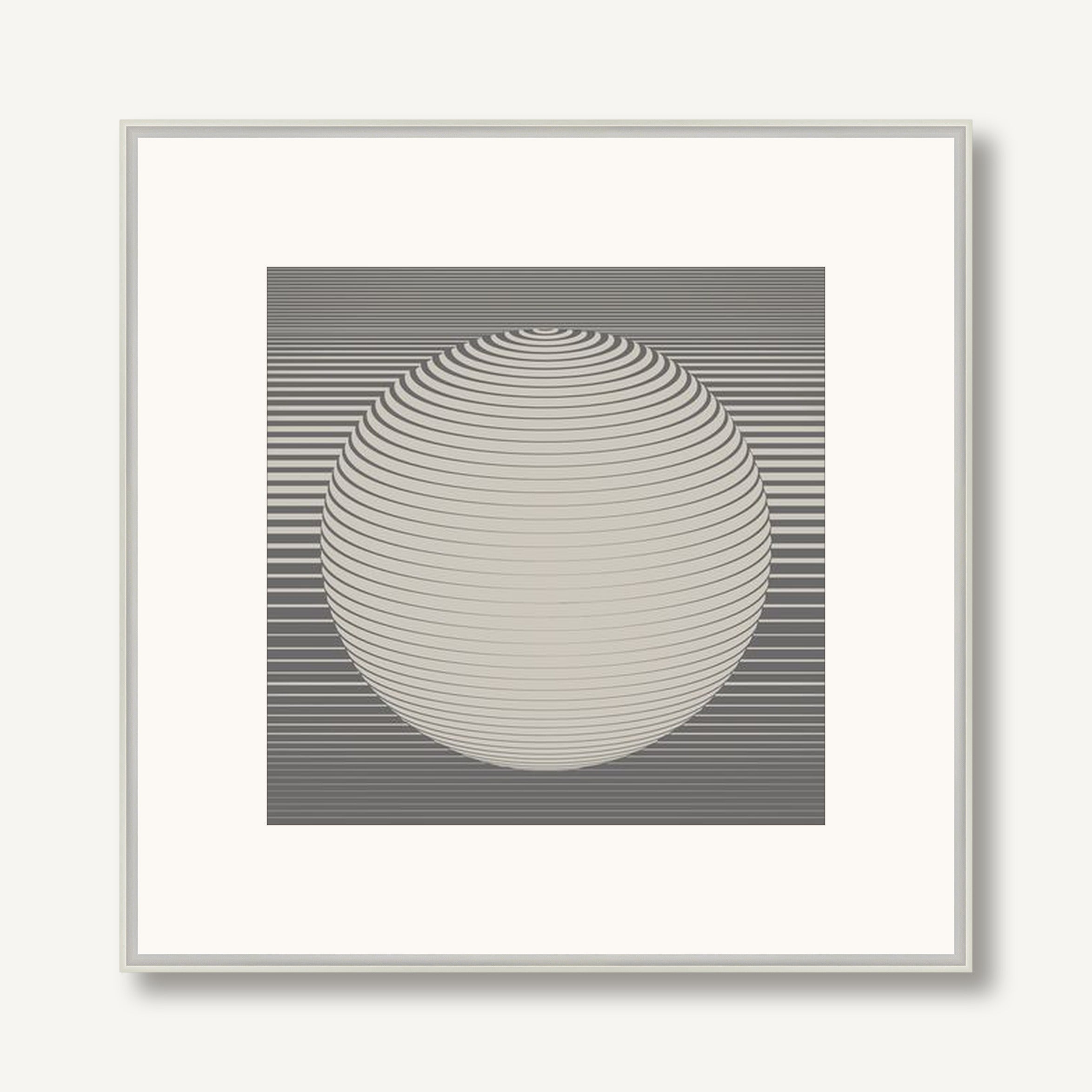 All Around Is Nothing 6 framed