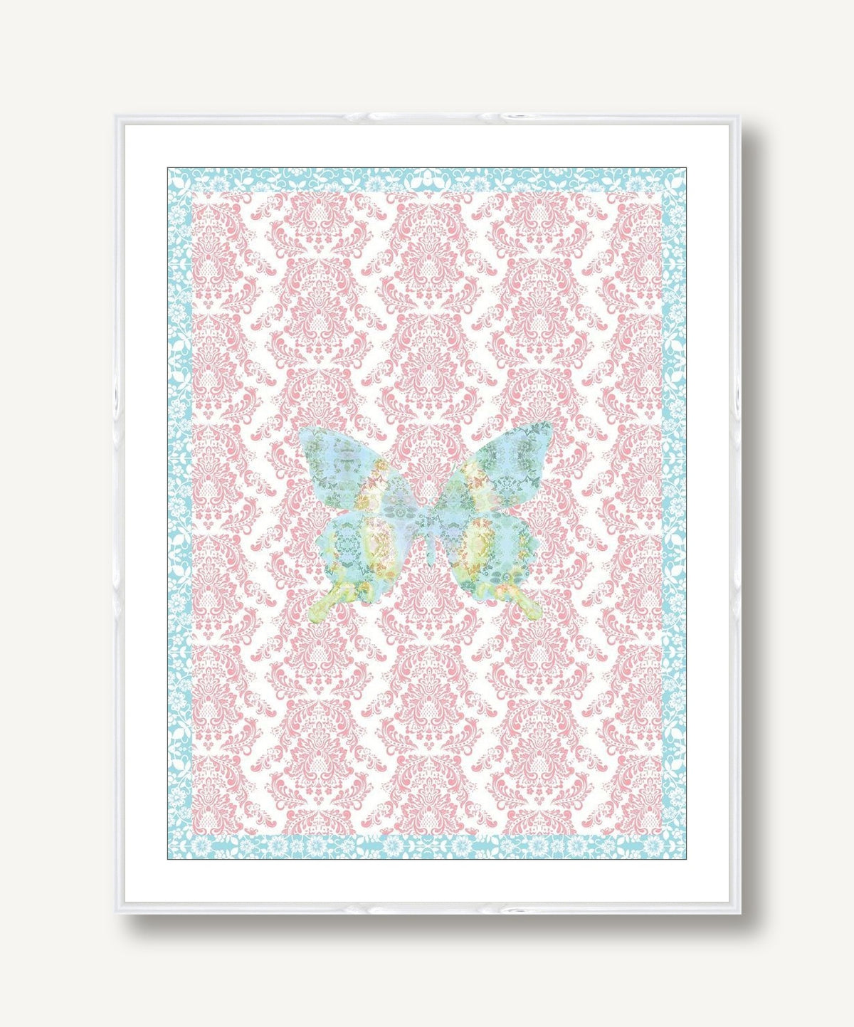 Paper Butterfly 2 framed
