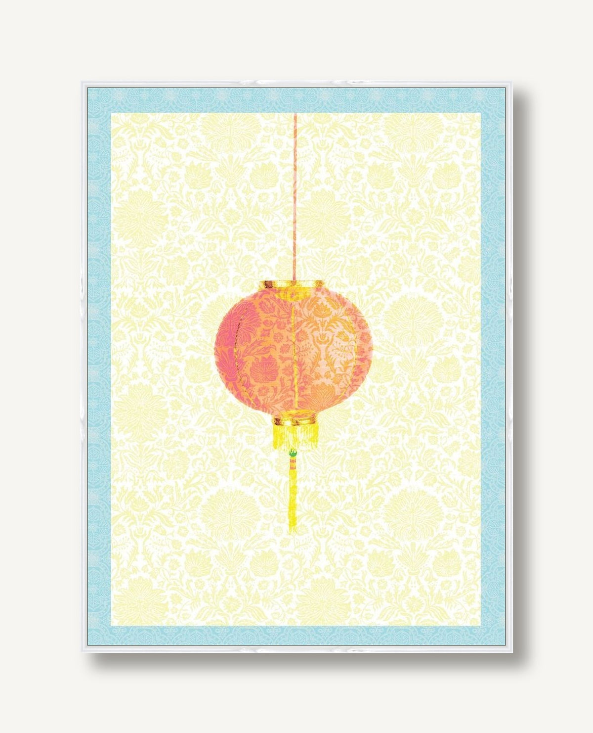 Paper Lantern 1 framed