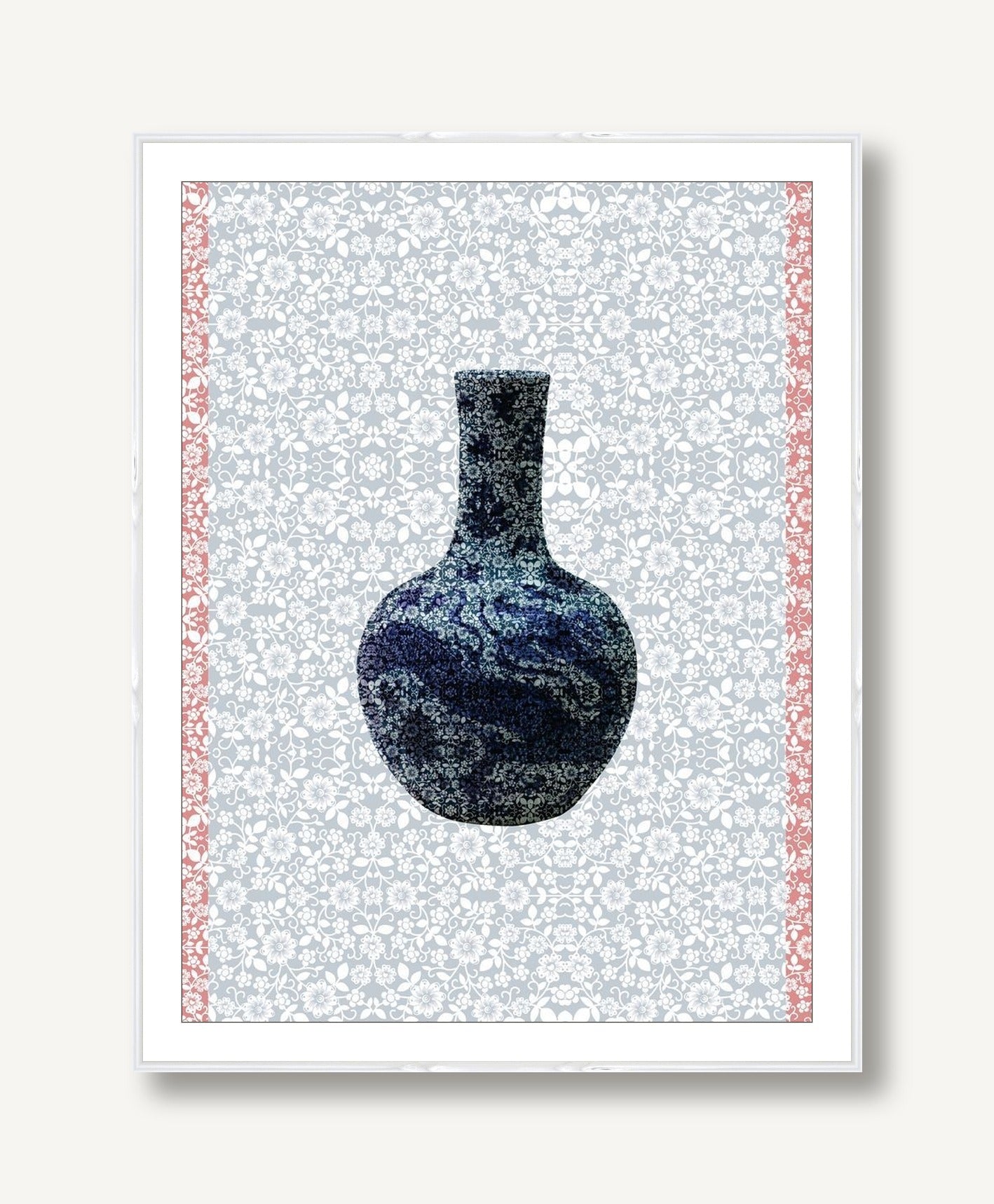Paper Vase 2 framed