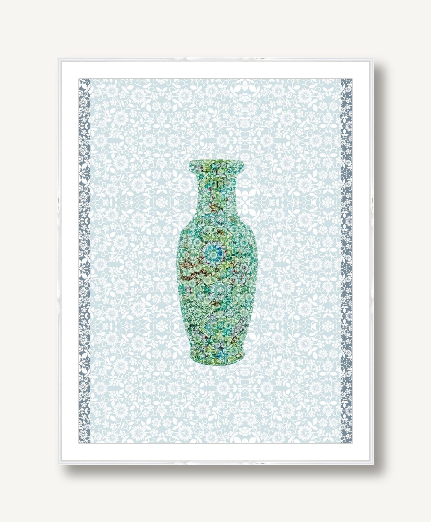 Paper Vase 4 framed