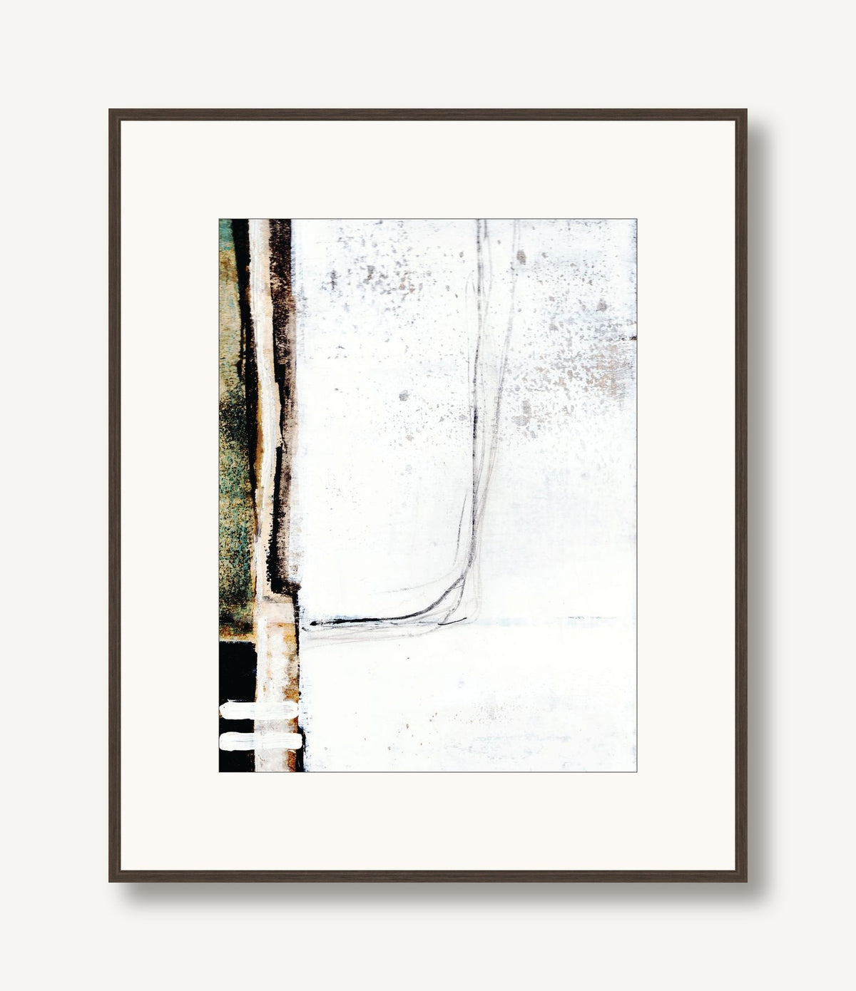 In the Abyss 1 framed