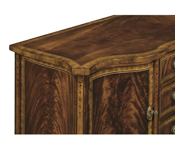 Buckingham Mahogany Breakfront Sideboard