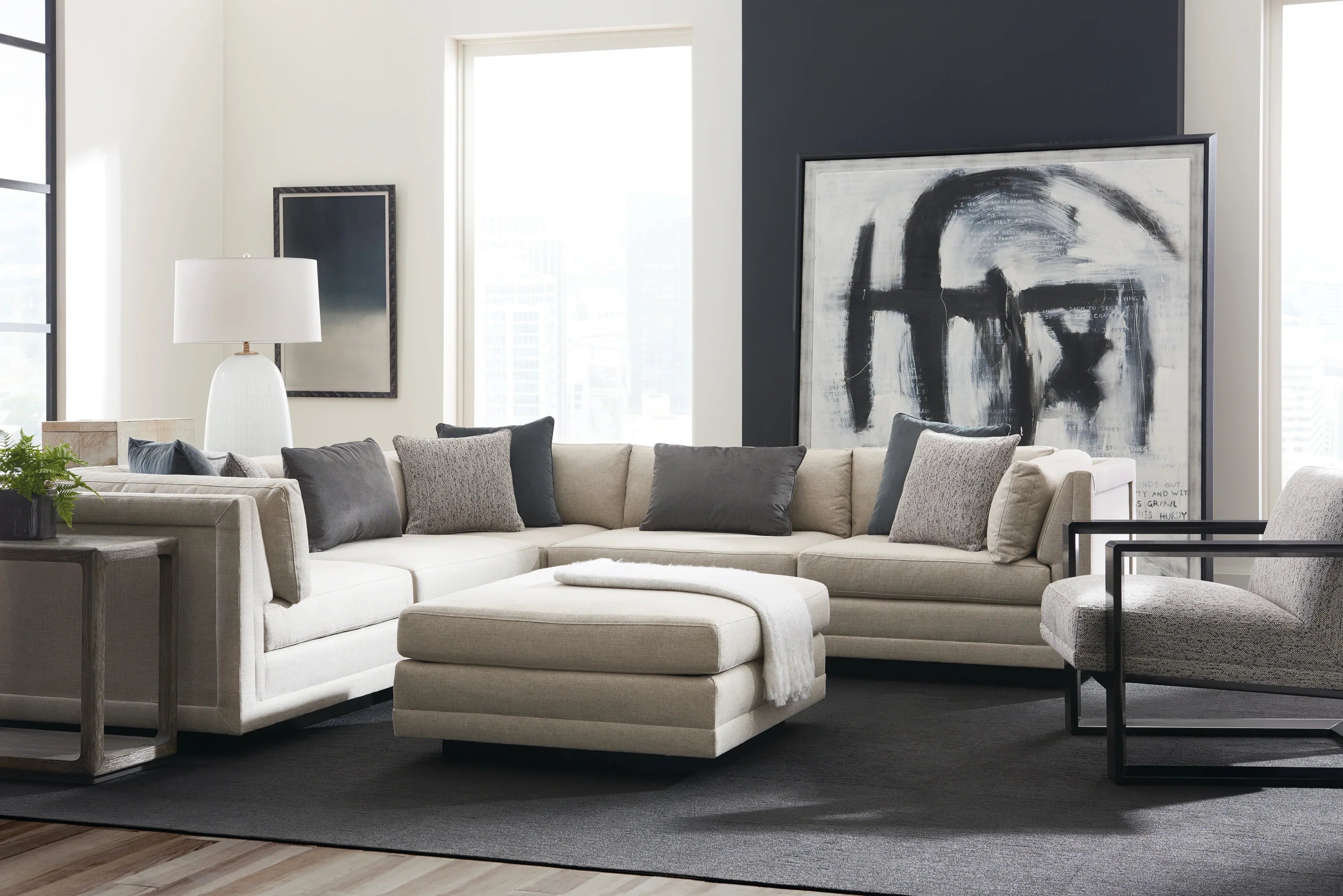 Fusion 6 Piece Sectional – Sectionals by Caracole | Sutter & Vale