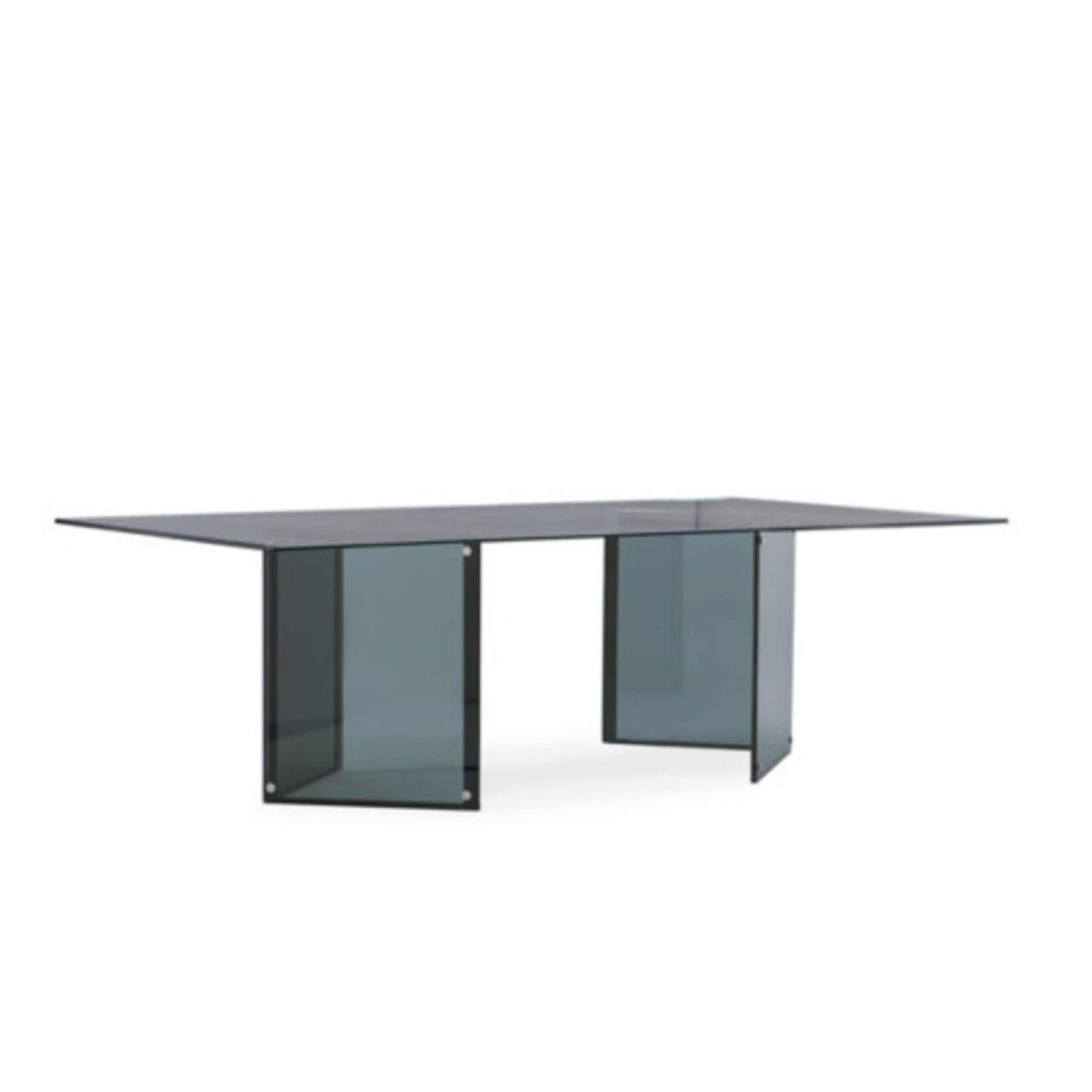 100X44 Rectangle Glass Top 1/2