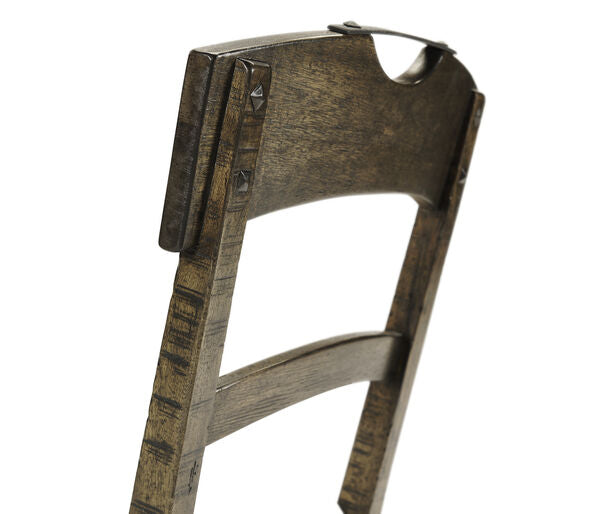 Casual Planked Dining Side Chair