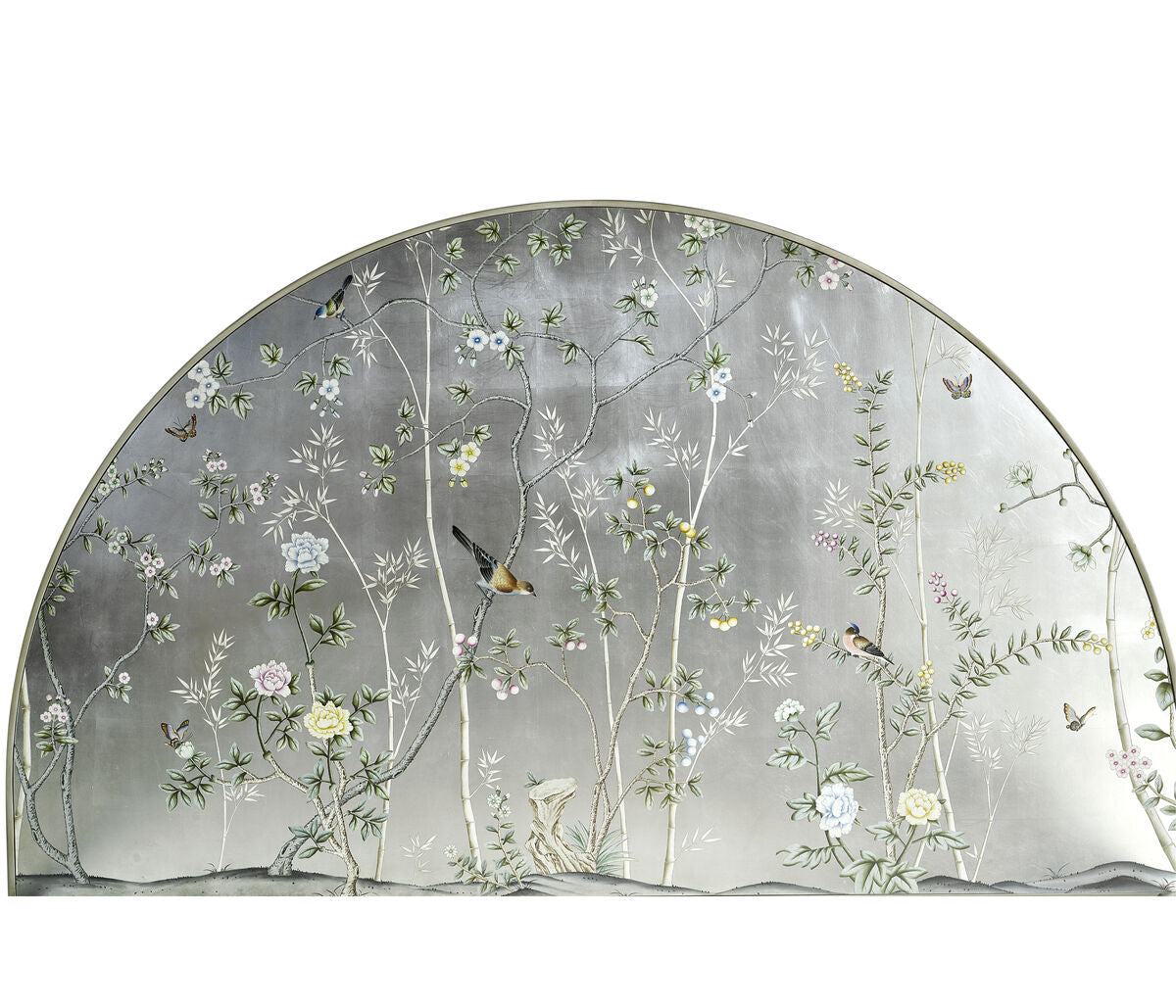 Shimmering Moon Half Round Panel Bed HB