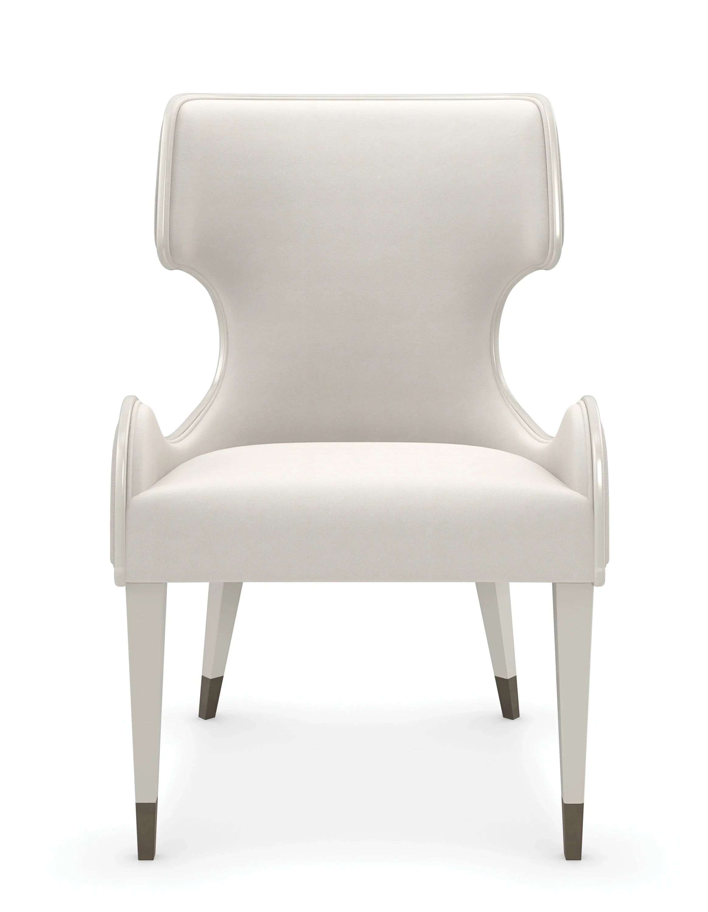 Valentina Uph Arm Chair - Dining Chairs by Caracole