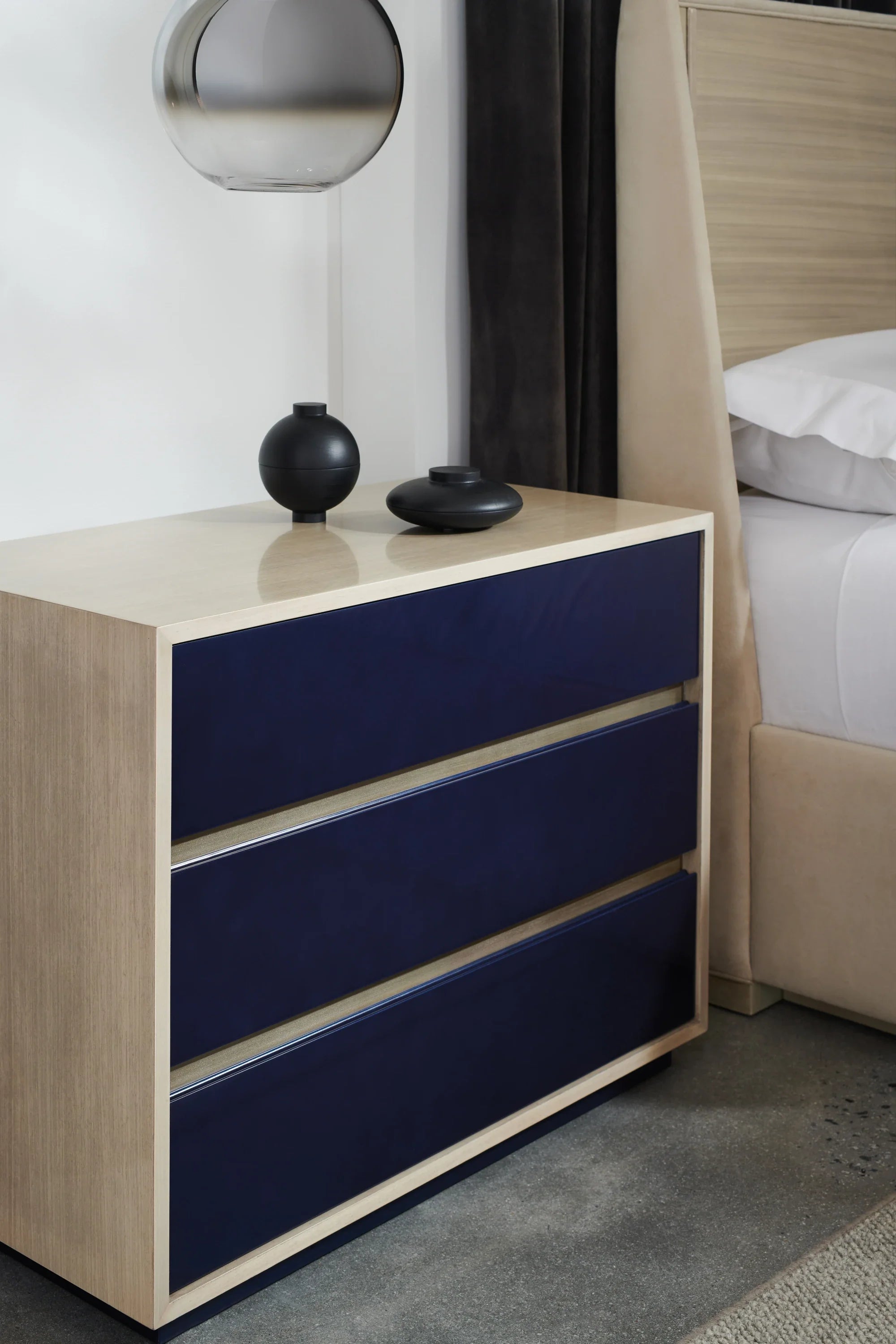 Da Vita Large Nightstand – Nightstands by Caracole | Sutter & Vale