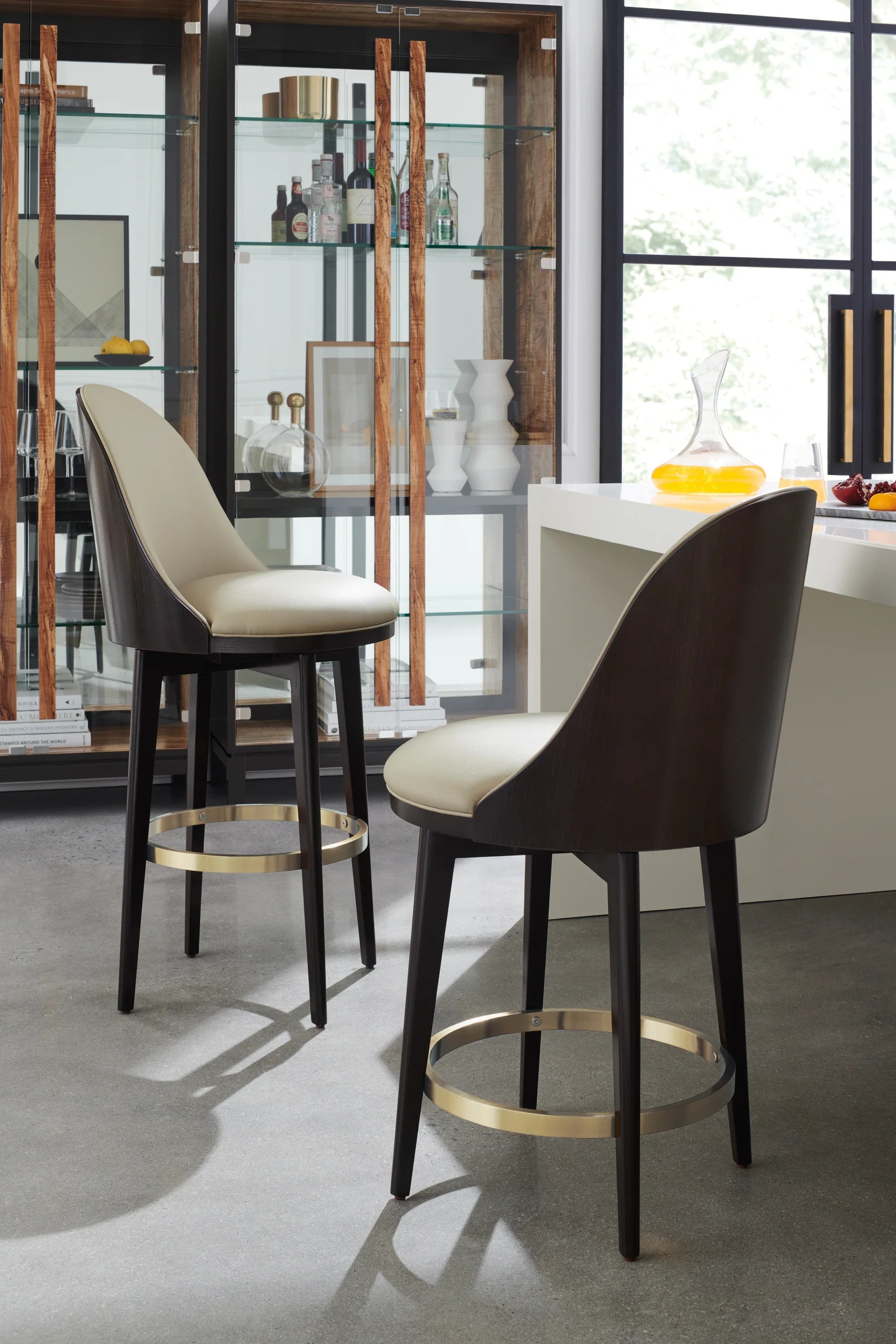Another Round Bar Stool – Bar & Counter Stools by Caracole | Sutter & Vale