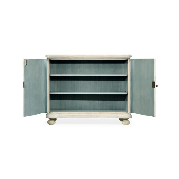 Belleville Washed Acacia Storage Cabinet