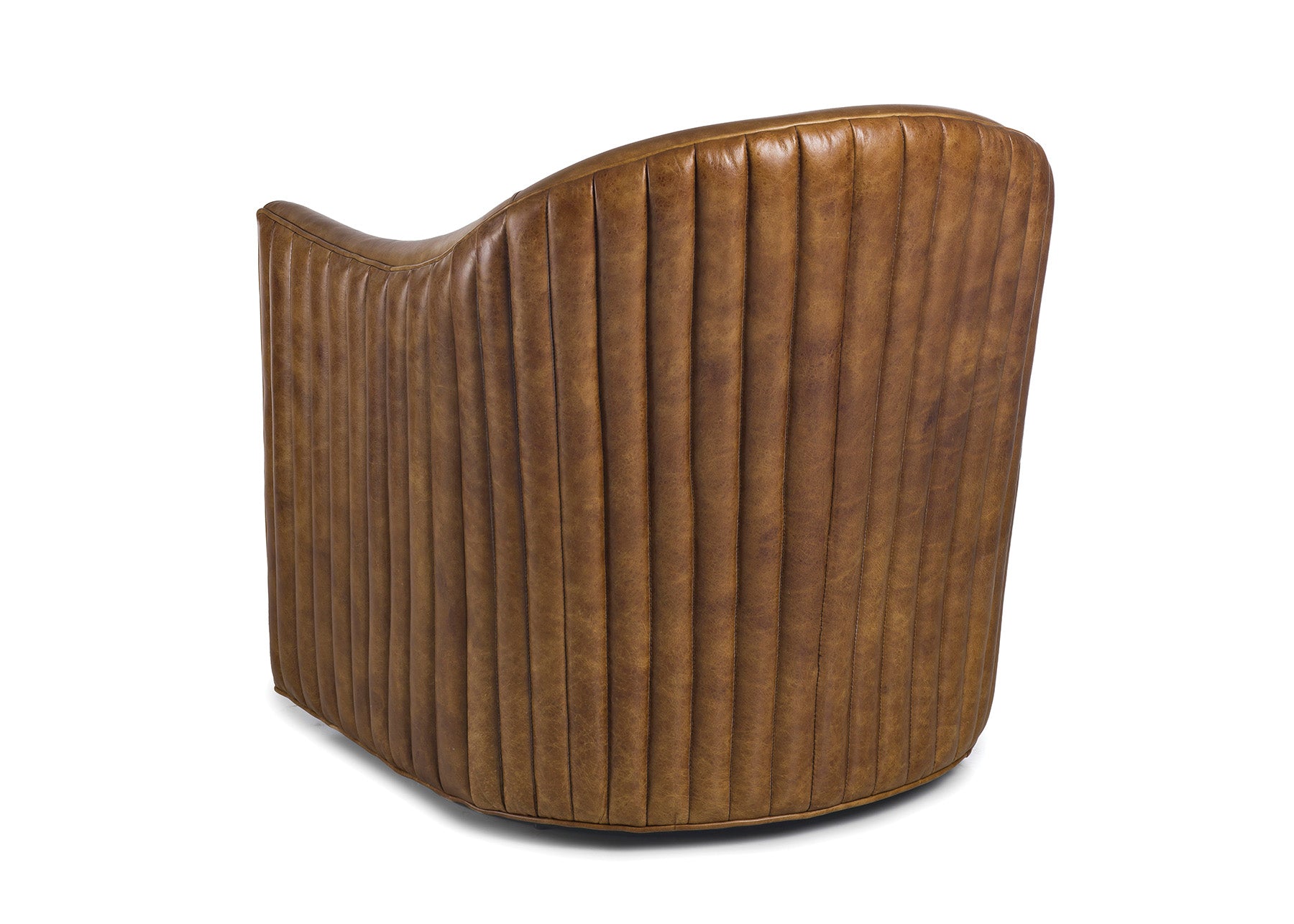 Callie Swivel Chair Thunder Chestnut