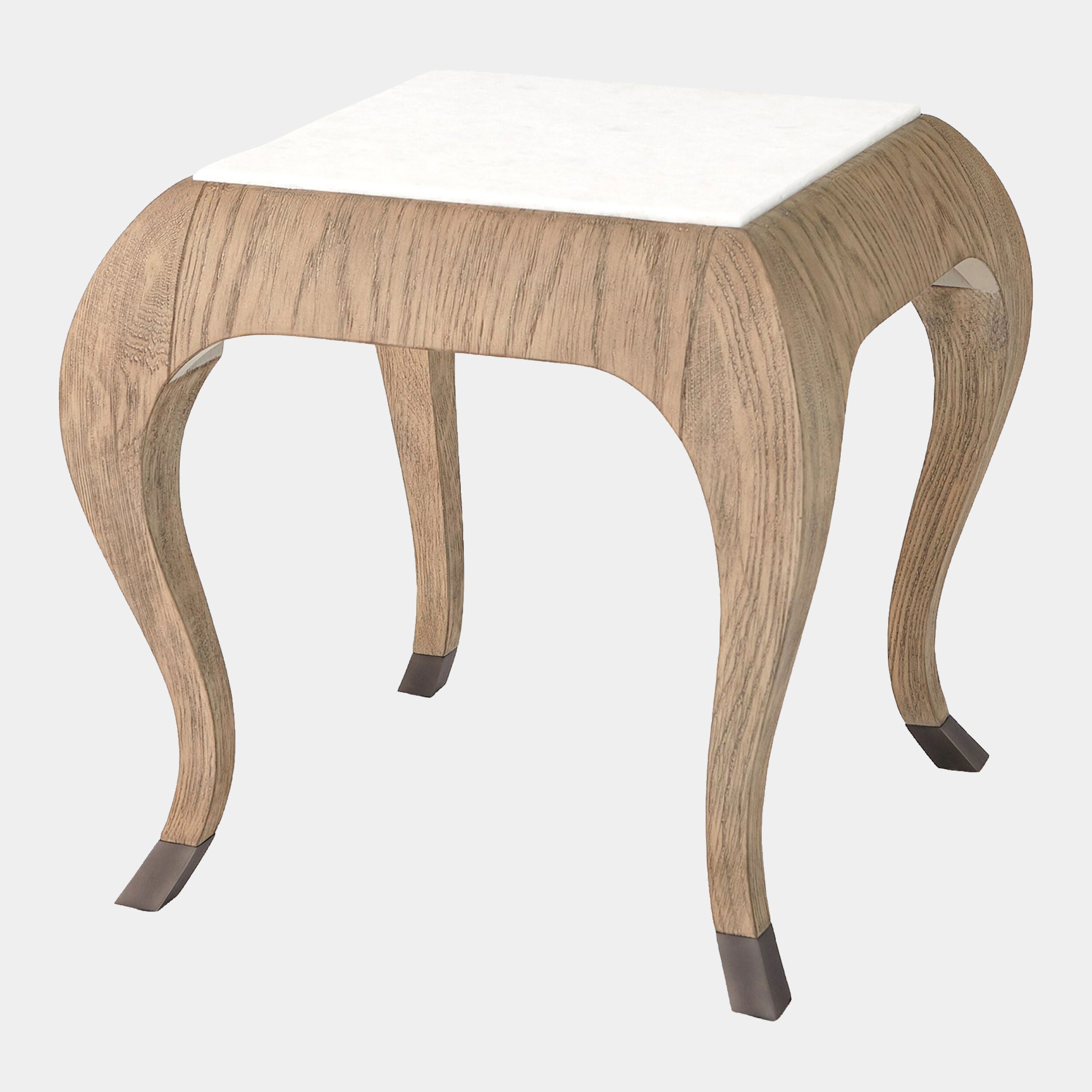 Paris Spot Table-Gray Sandblasted Oak