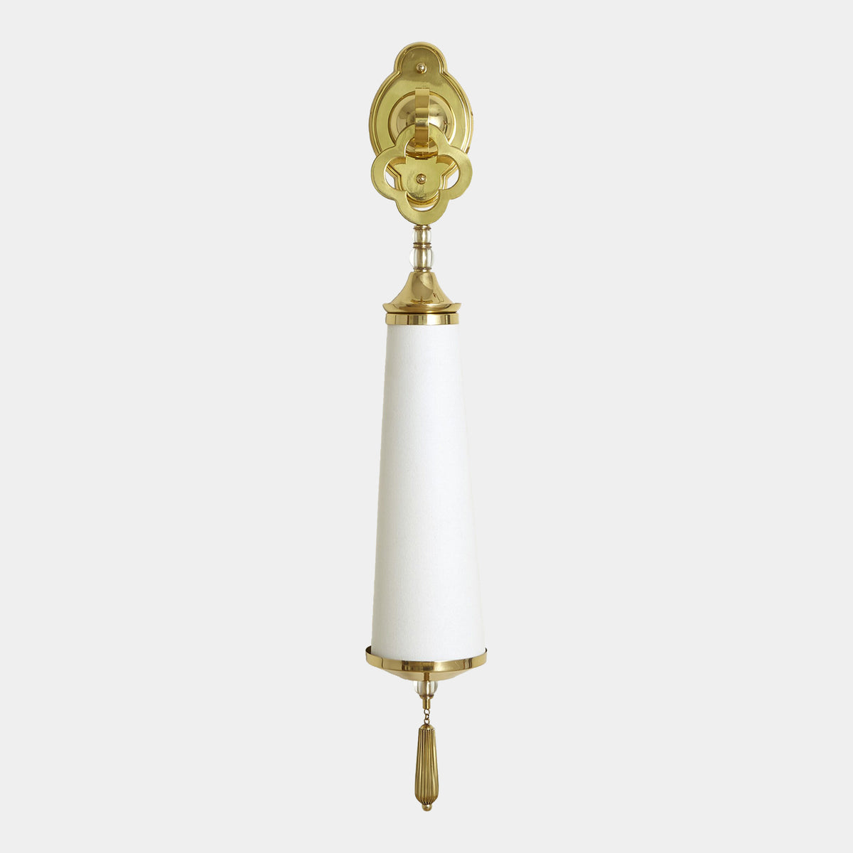 Quatrefoil Sconce-Brass