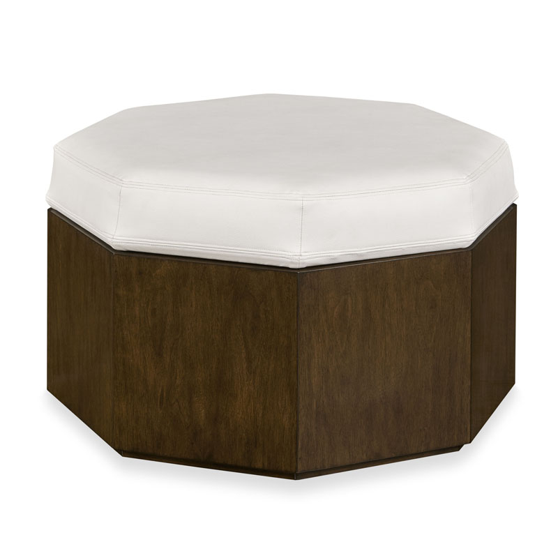 Jewel Bunching Ottoman