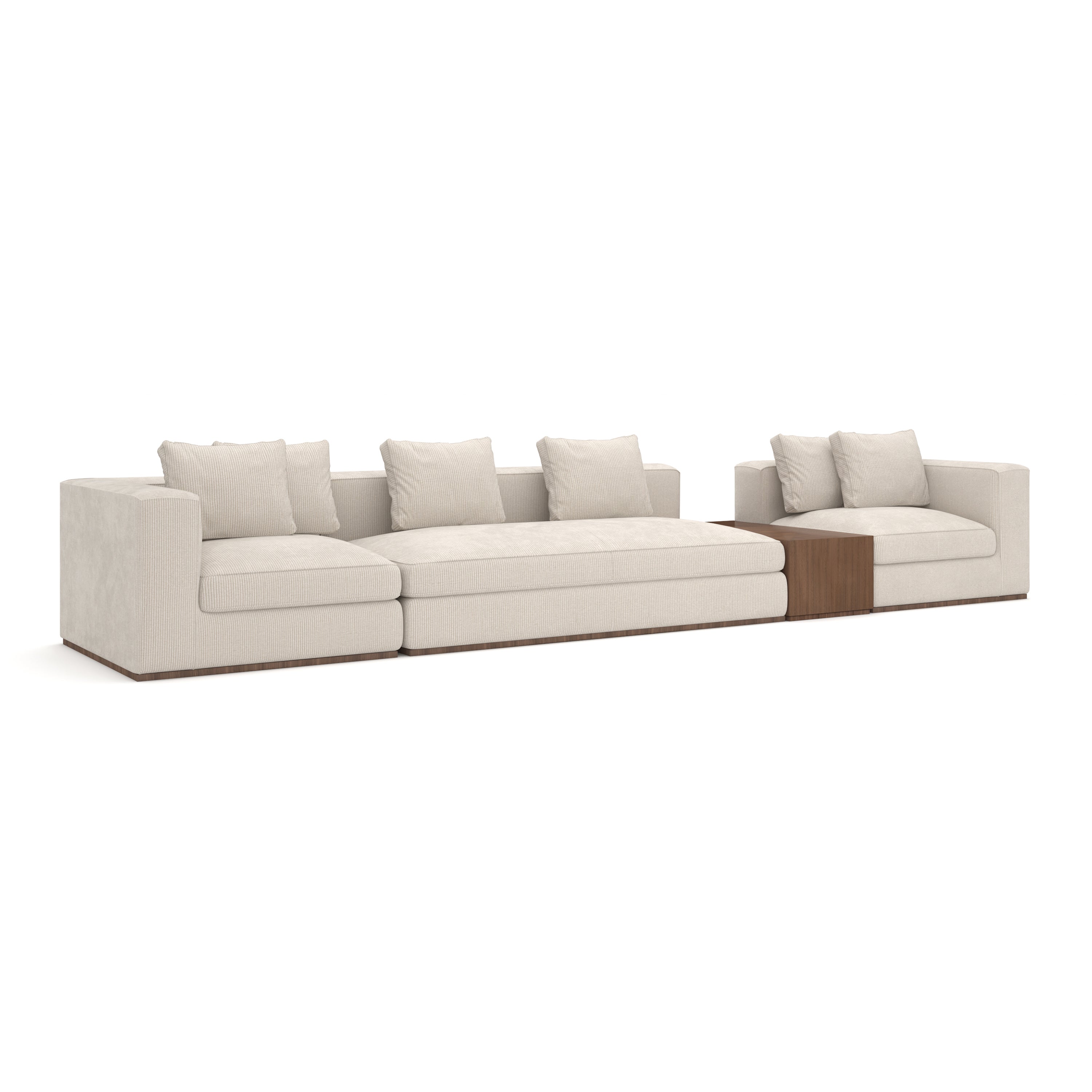 *Bello 4Pc Sectional - Ivory