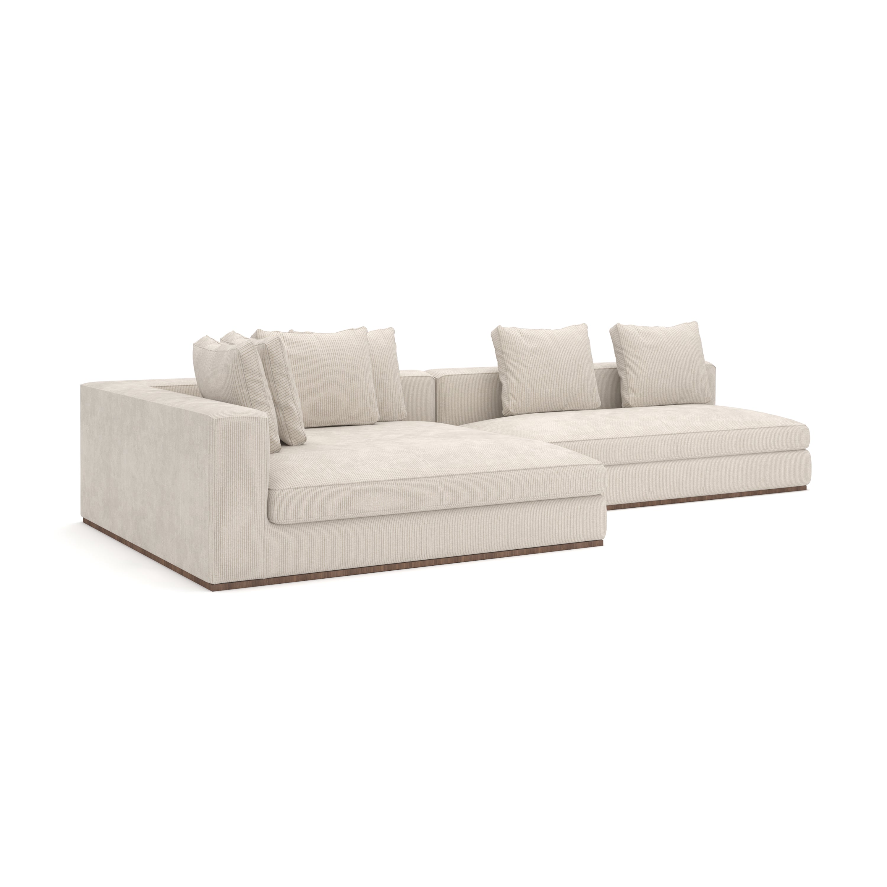 *Bello Lf Chaise Sectional - Ivory